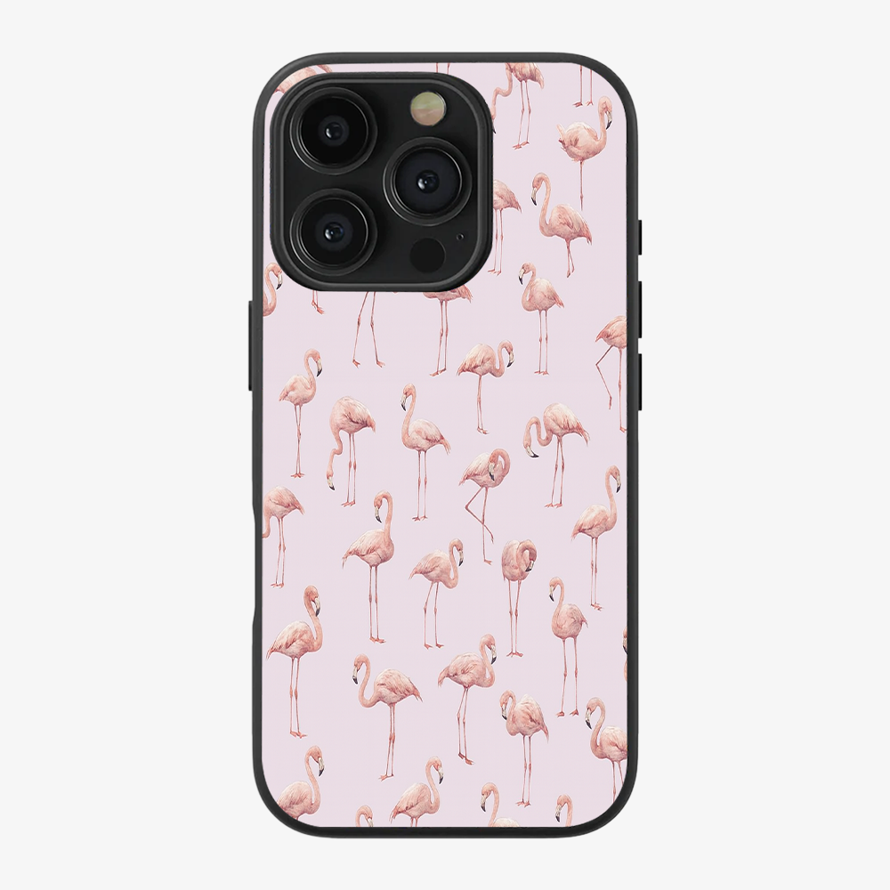 Nostalgic Pink Phone Case Clear Silicone Case