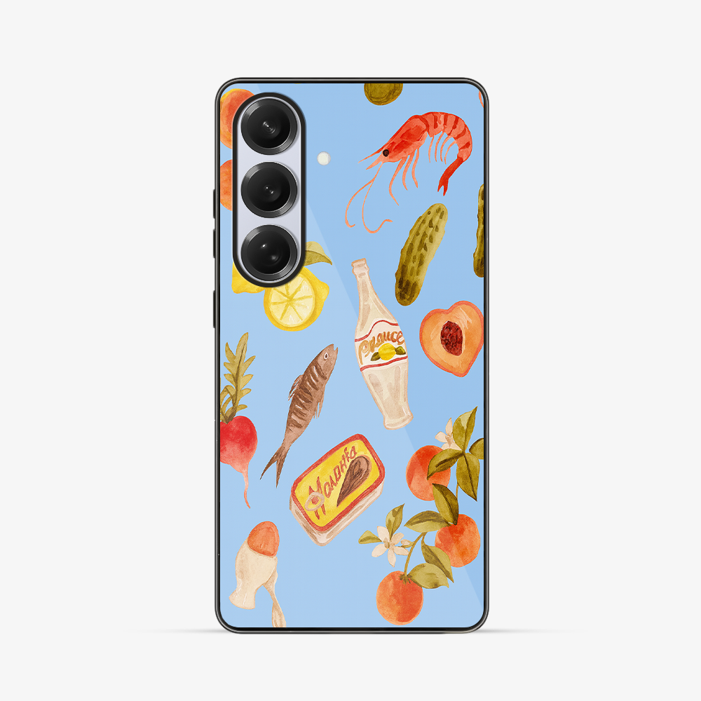 AI Fresco Samsung Phone Case Glass Case