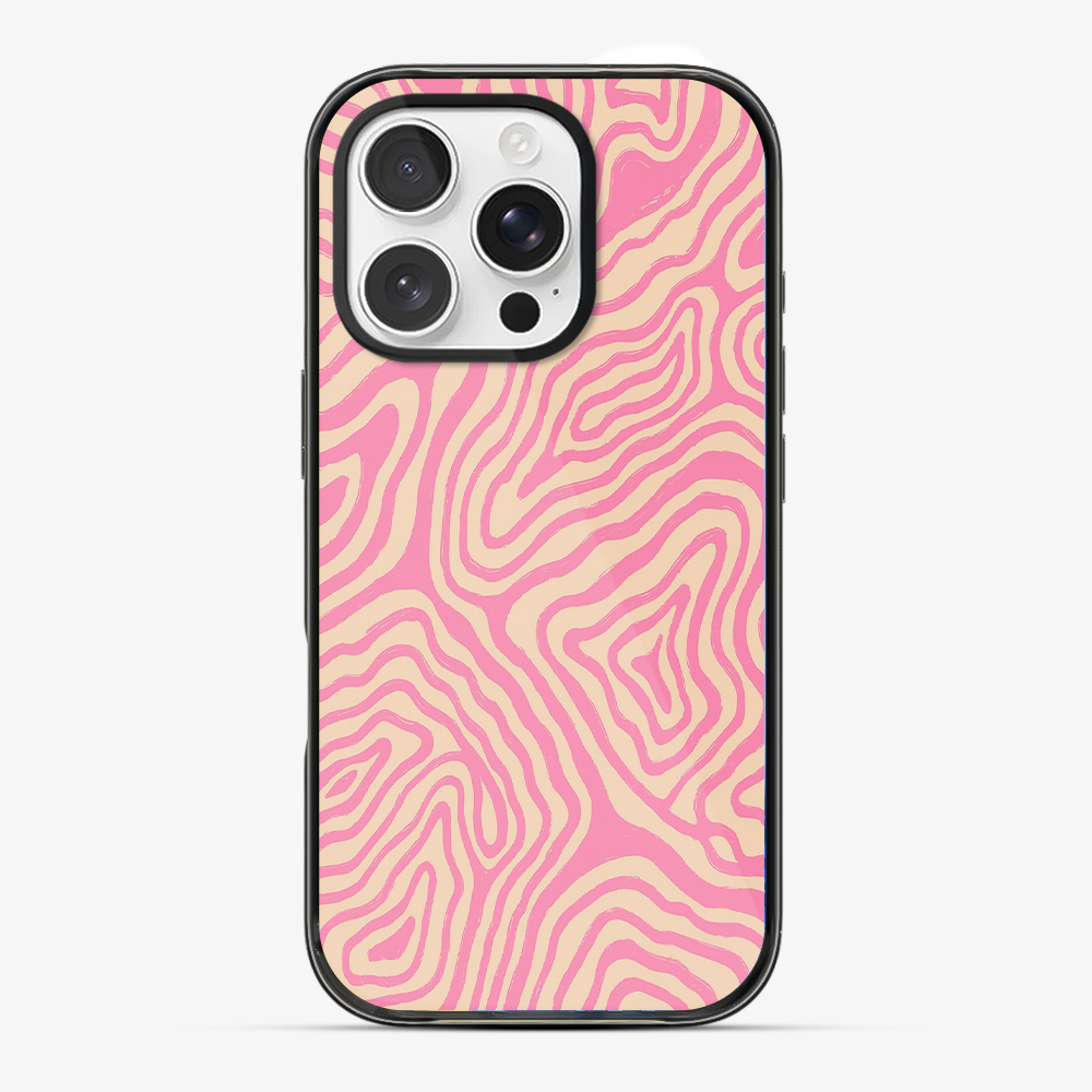 Pink Shores Phone Case Anti Yellow Silicone Case