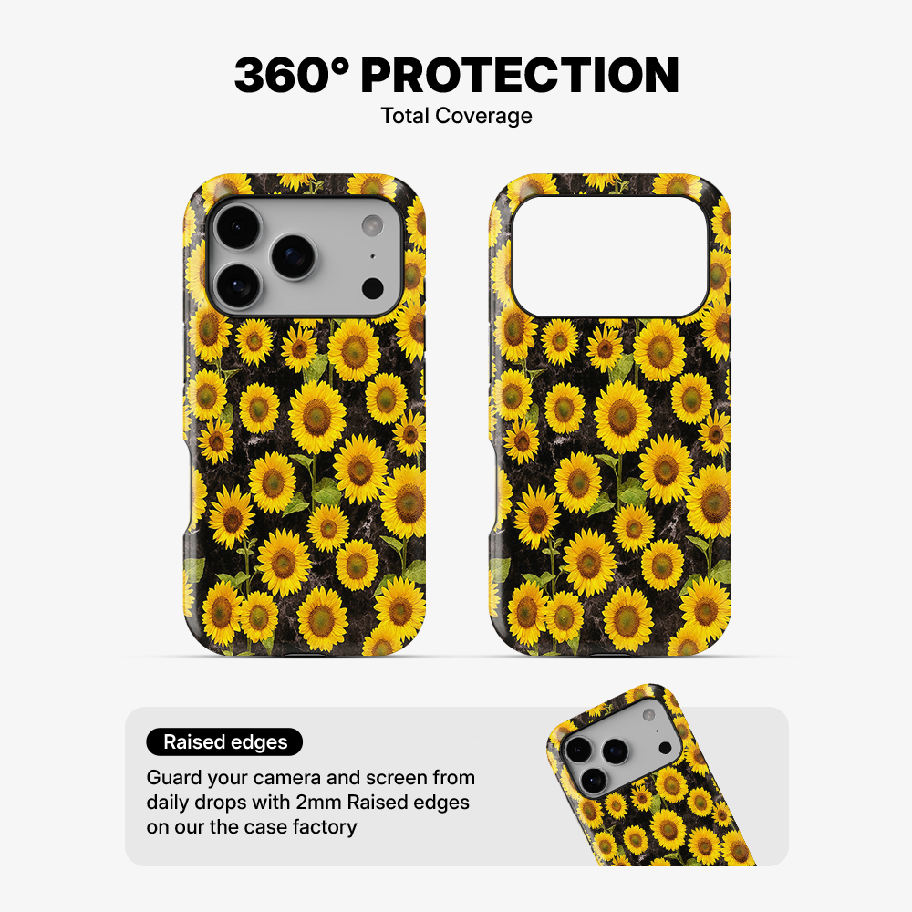 Sunnflower Glimer Phone Case