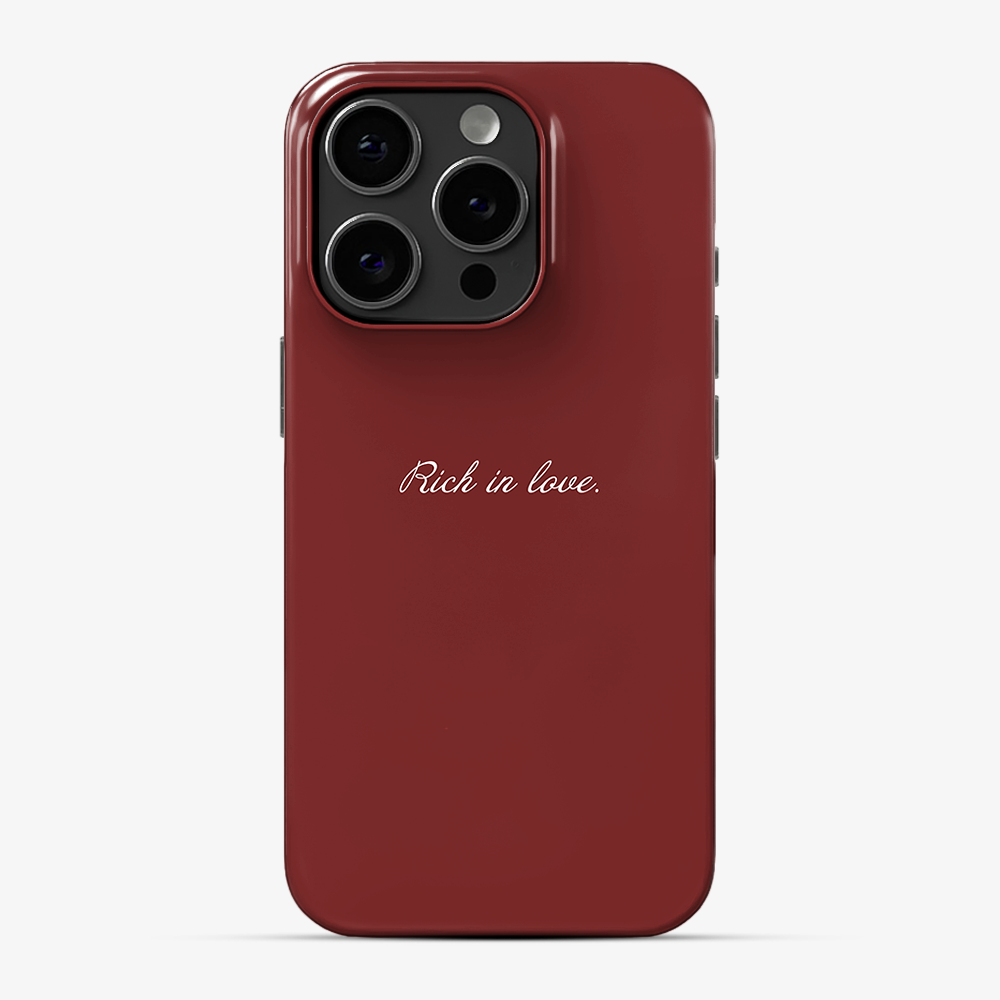 Rich in Love Phone Case