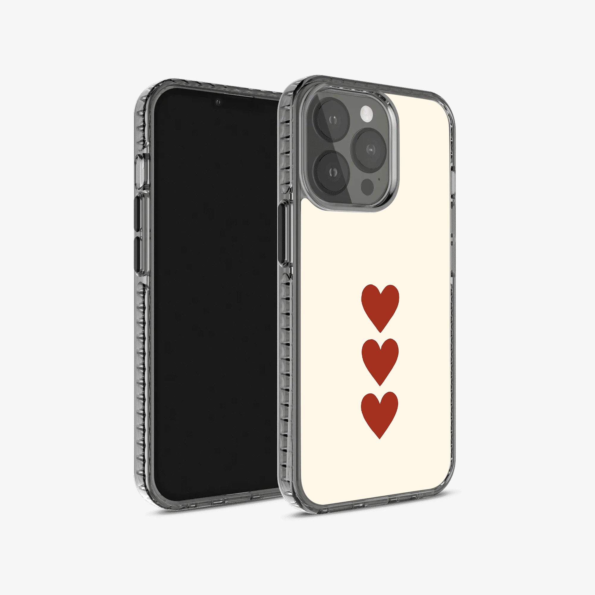 Three Hearts Phone Case
