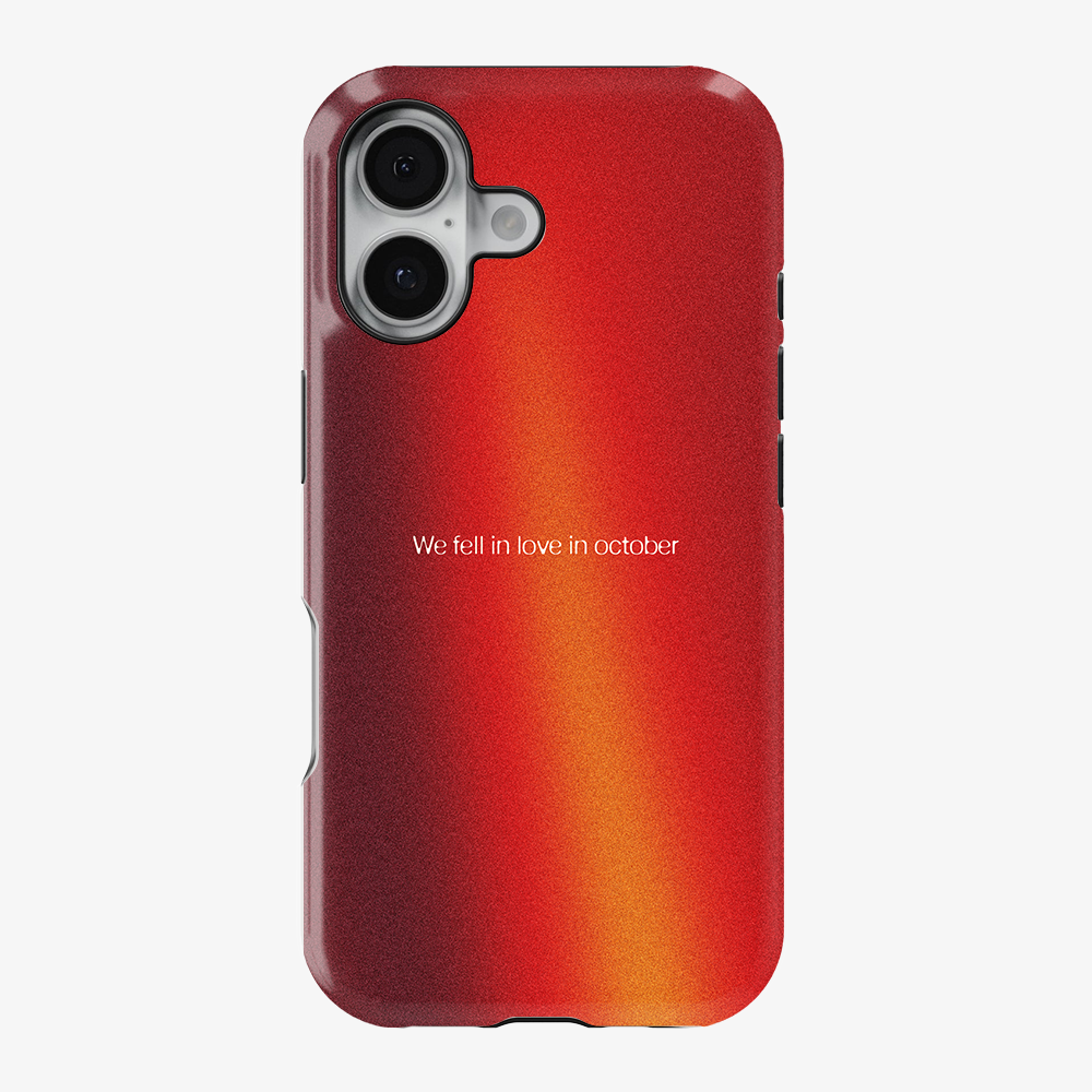 October Phone Case