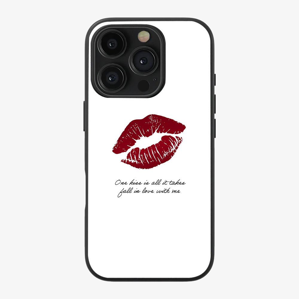 One Kiss Phone Case Anti Yellow Silicone Case