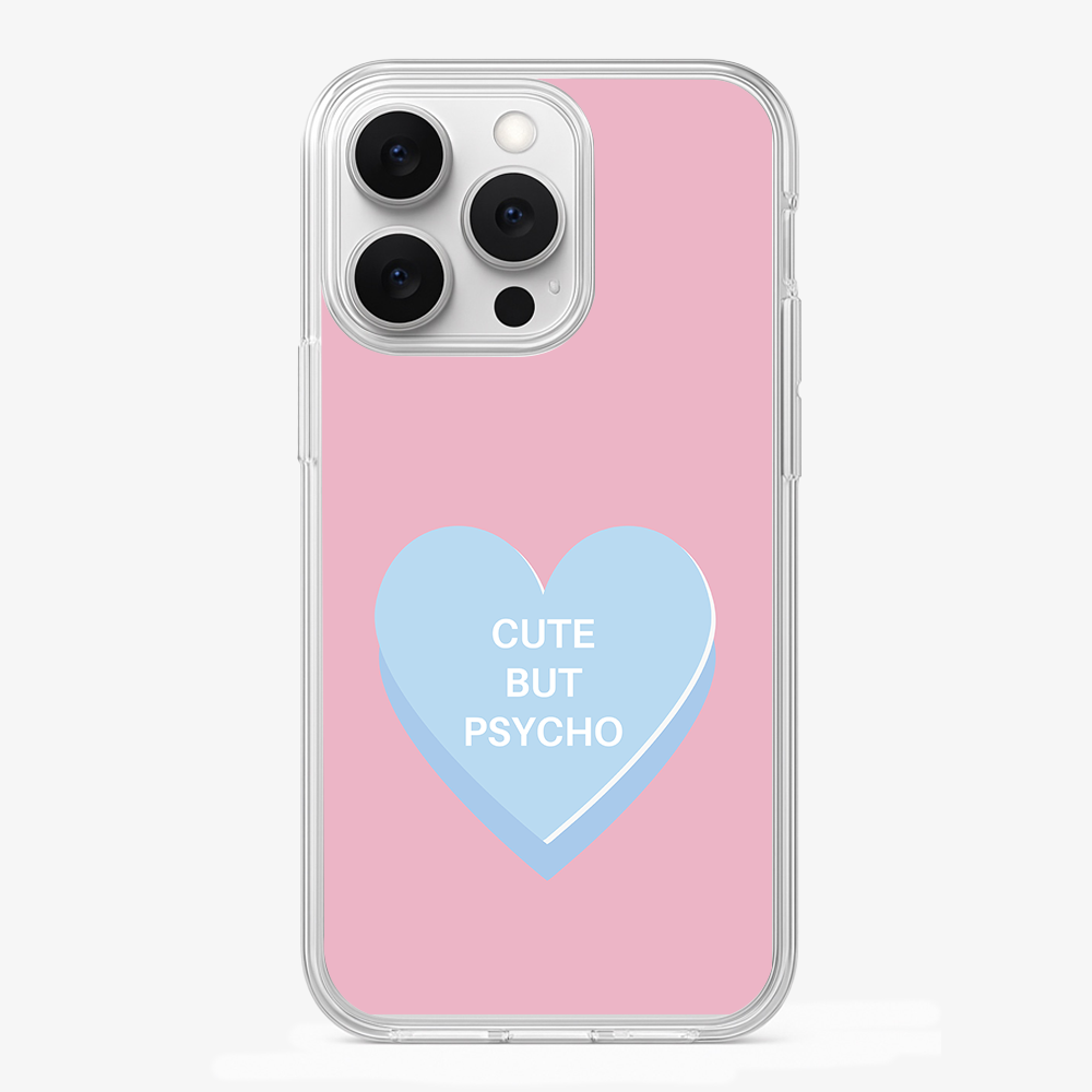 Cute But Psycho Phone Case Glass Case