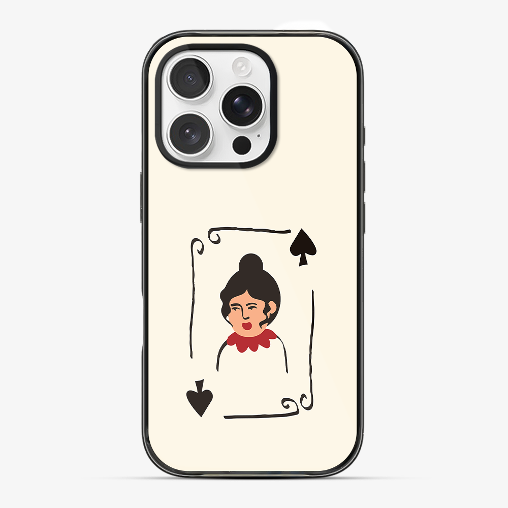 Queen Of Hearts Phone Case Hard 2.0 Case