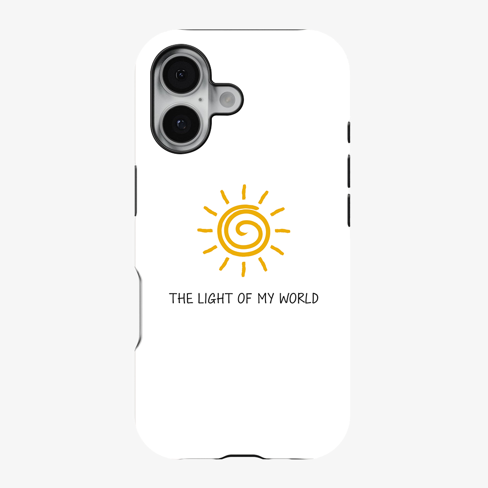 The Light Of My World Phone Case