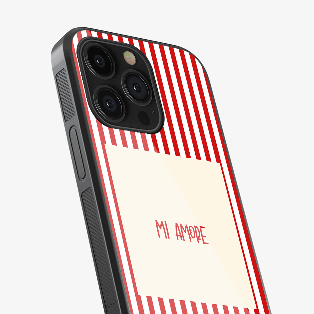 Mi Amore Red Phone Case