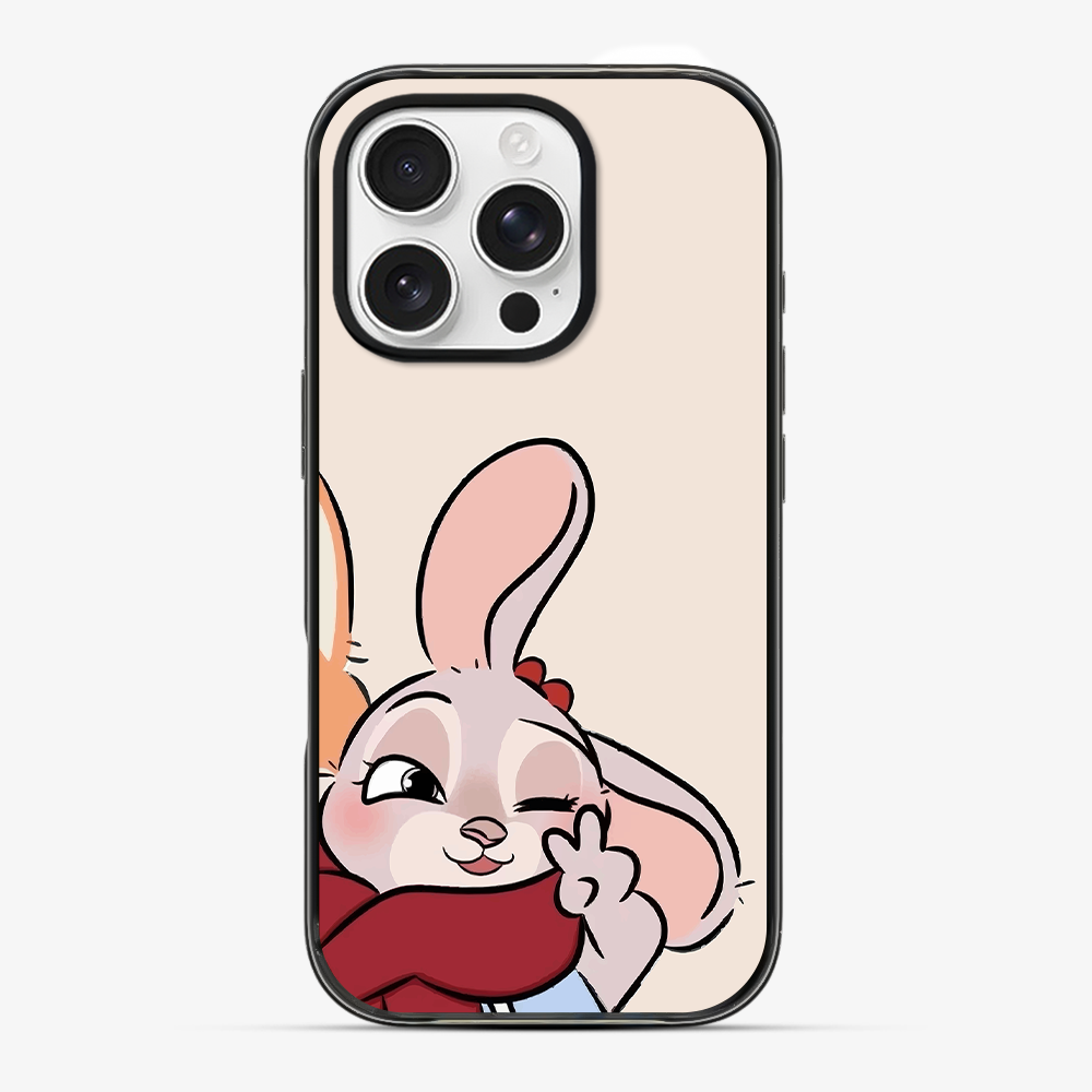 Zootopia Bunny Phone Case Clear Silicone Case