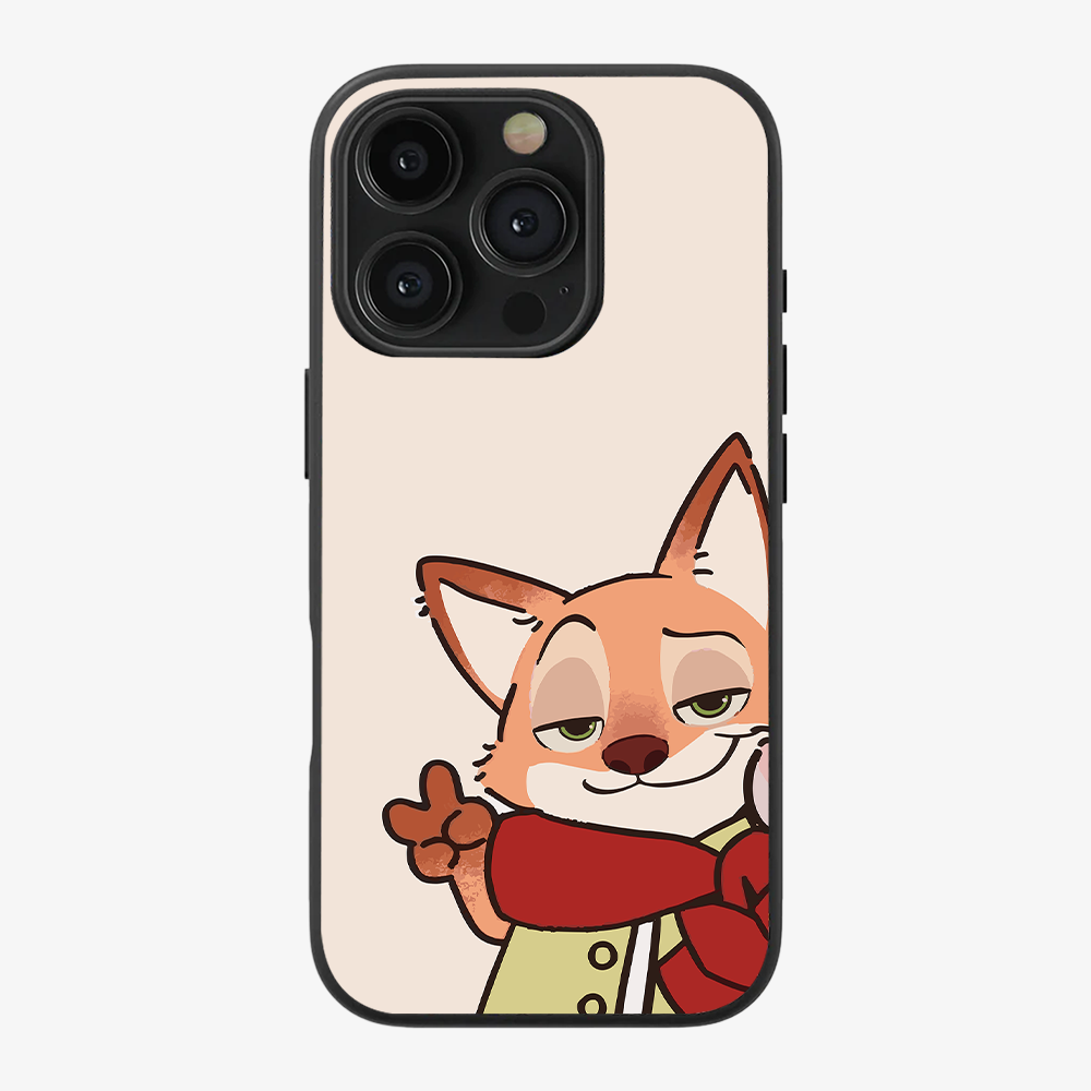Zootopia Fox Phone Case Anti Yellow Silicone Case