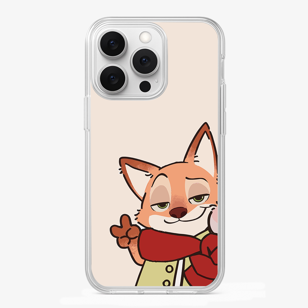 Zootopia Fox Phone Case Glass Case