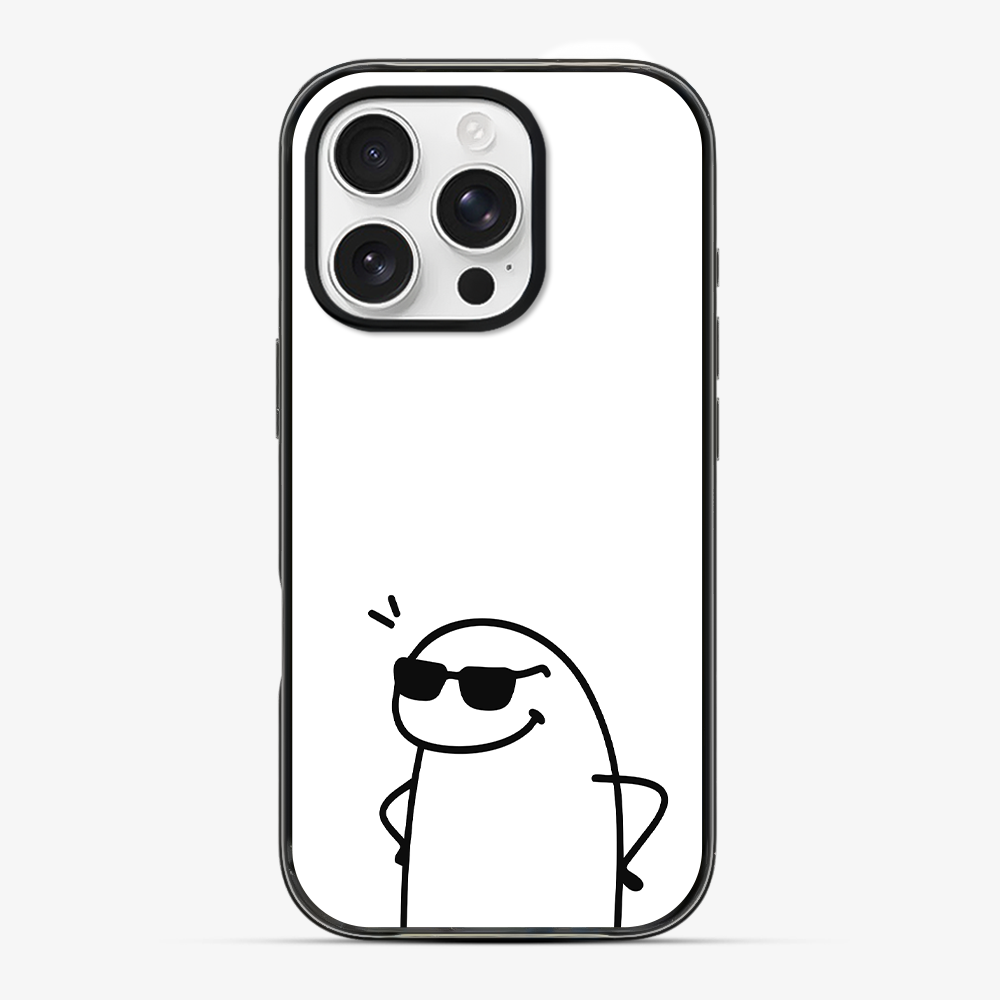 Cool Guy Phone Case Clear Silicone Case
