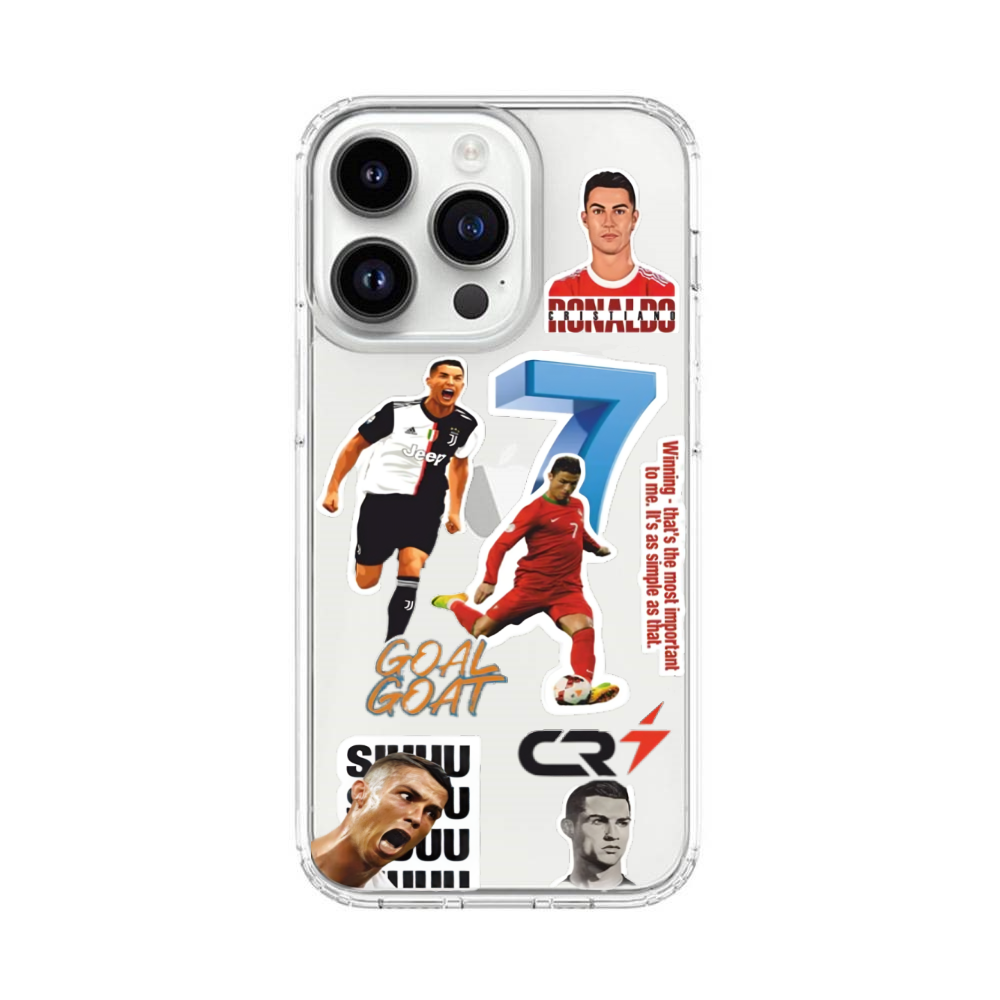 Ronaldo Sticker Case The Case Factory