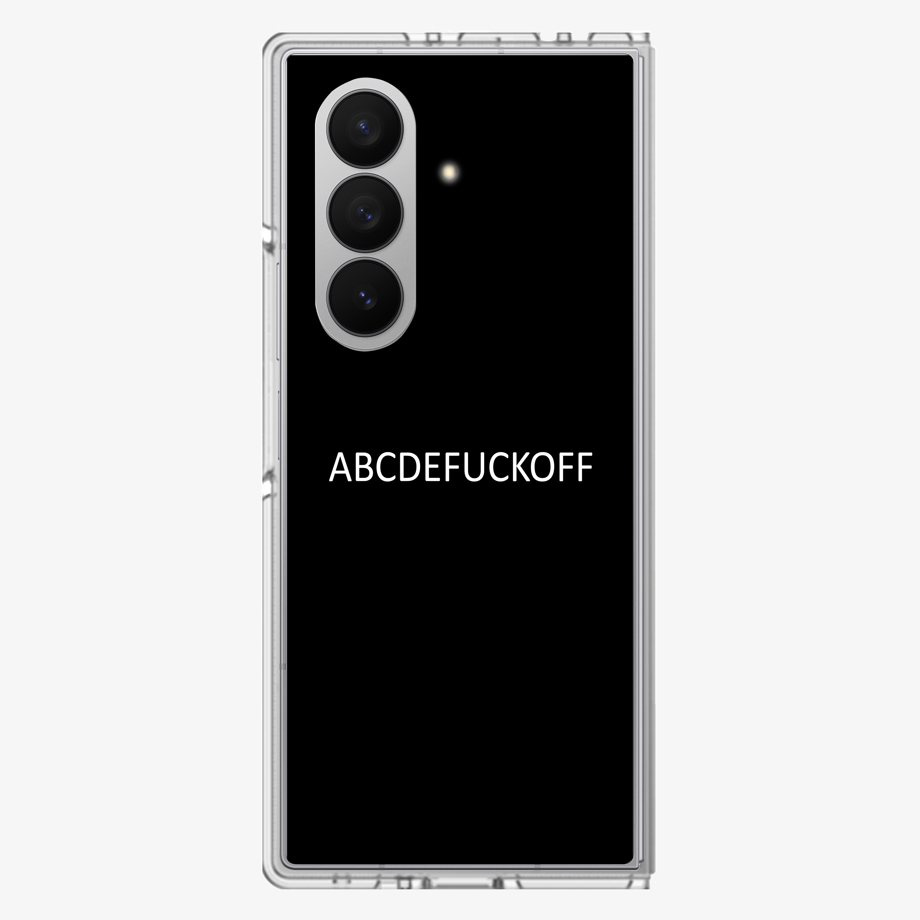 ABCDEF**K Samsung Z Fold Phone Case