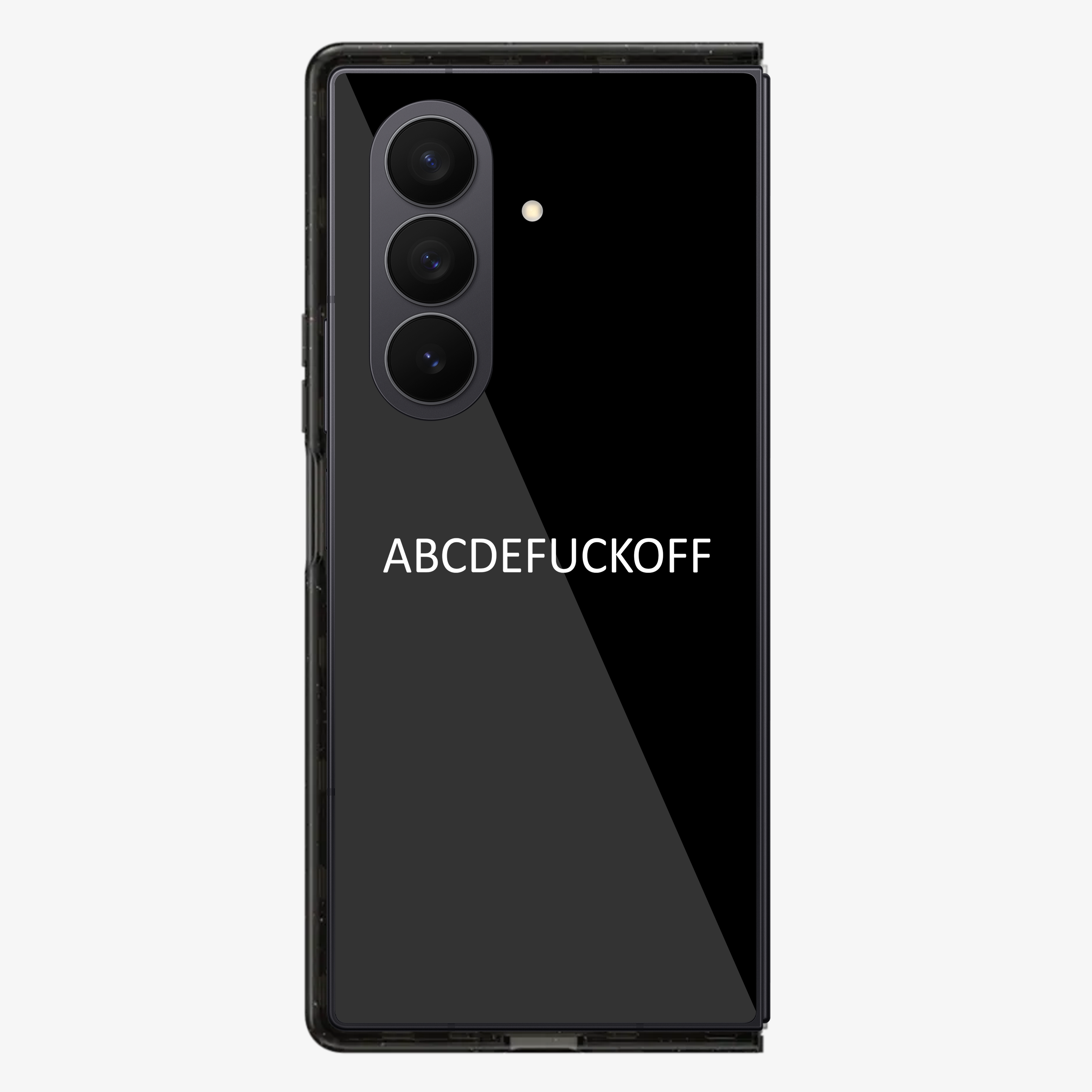 ABCDEF**K Samsung Z Fold Phone Case
