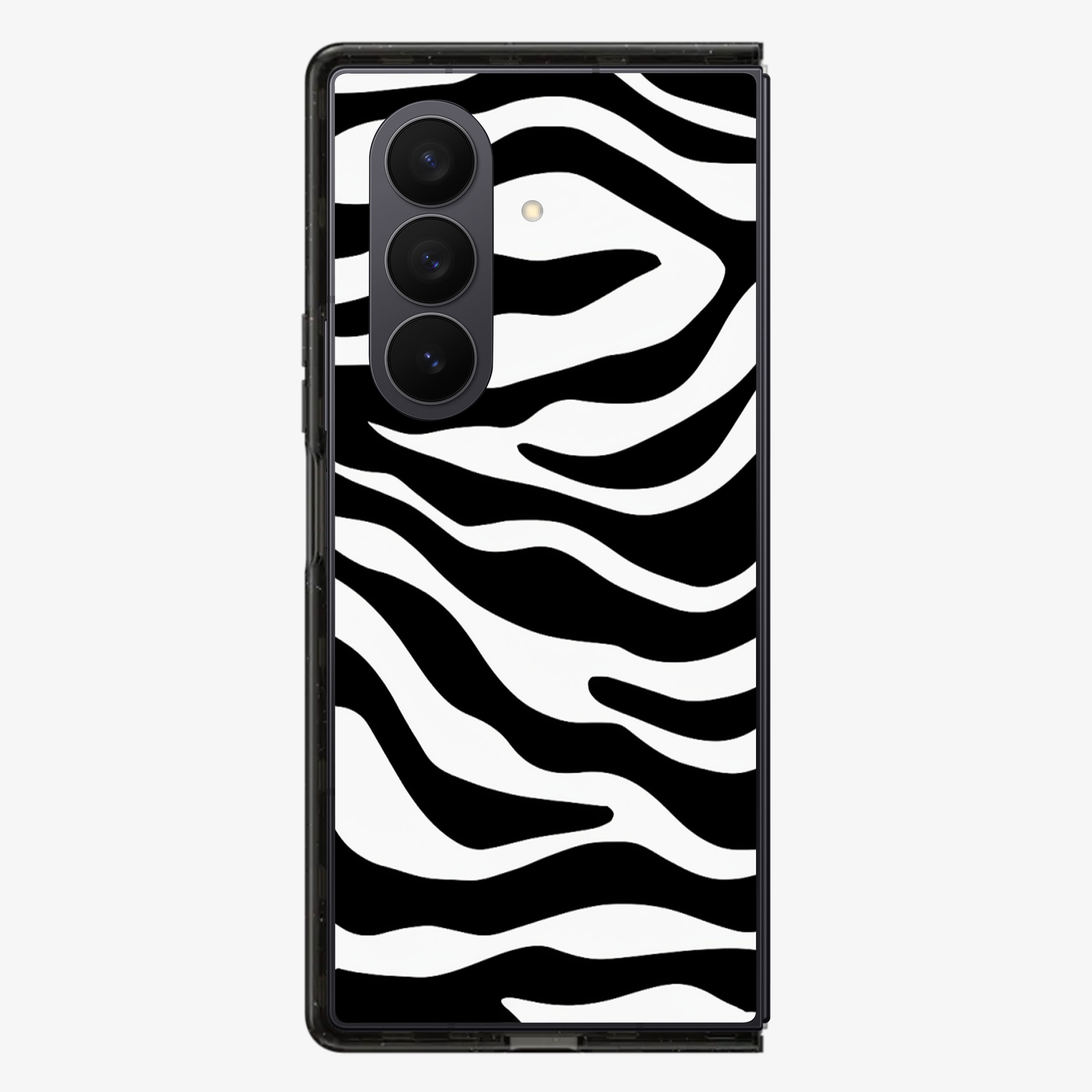 Zebra | White Samsung Z Fold Phone Case