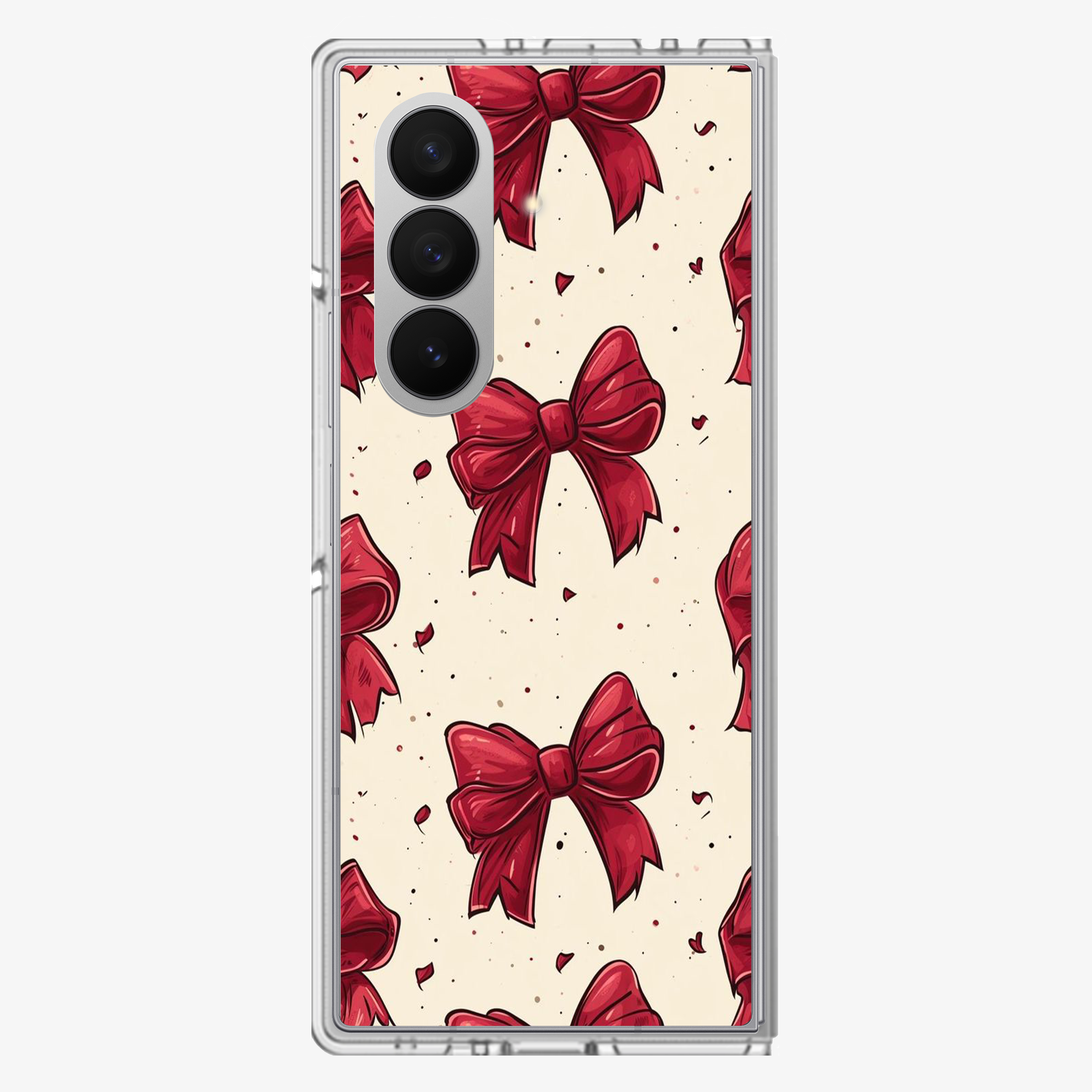 Bow And Heart Samsung Z Fold Phone Case