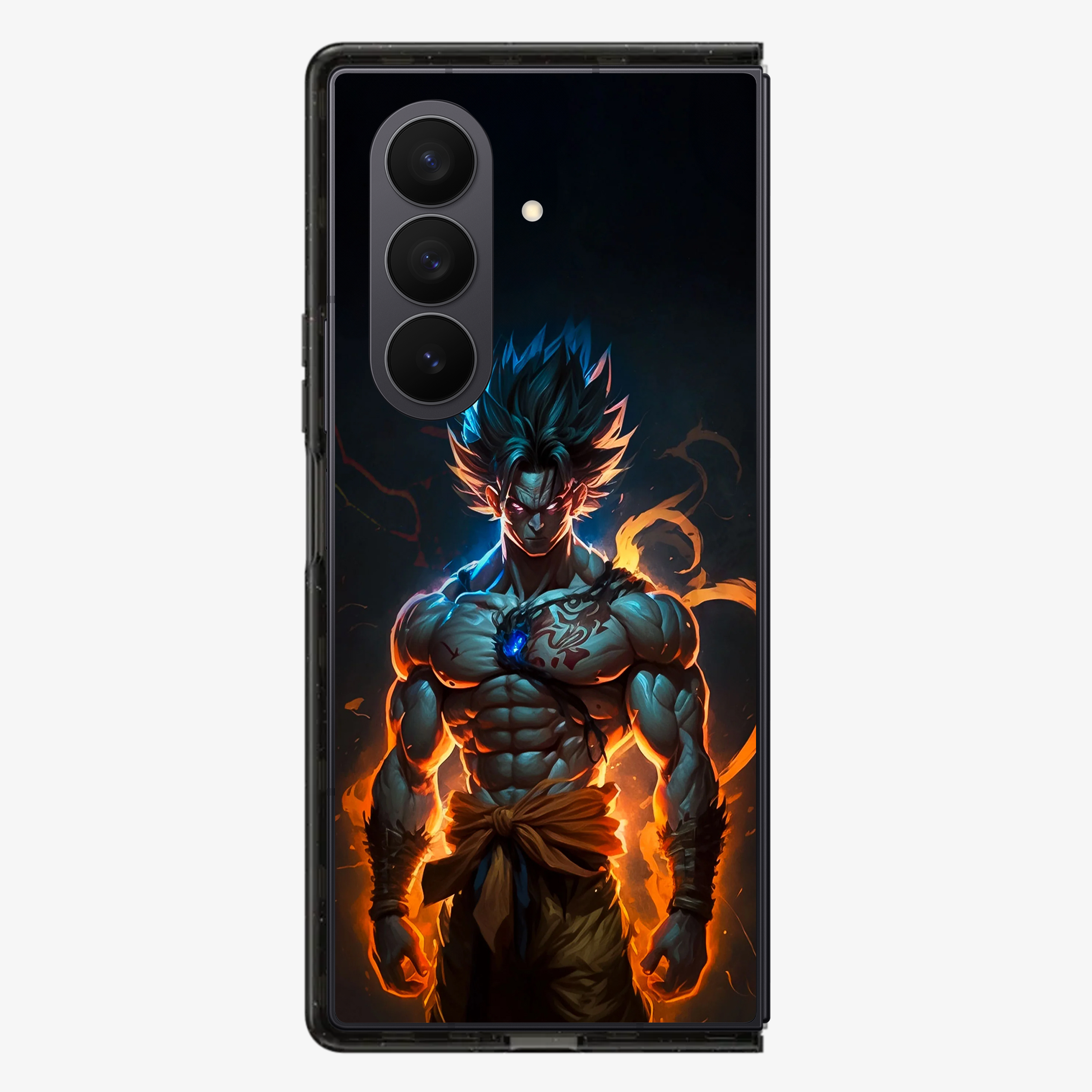 Anime Goku Ultra Instinct Phone Samsung Z Fold Phone Case