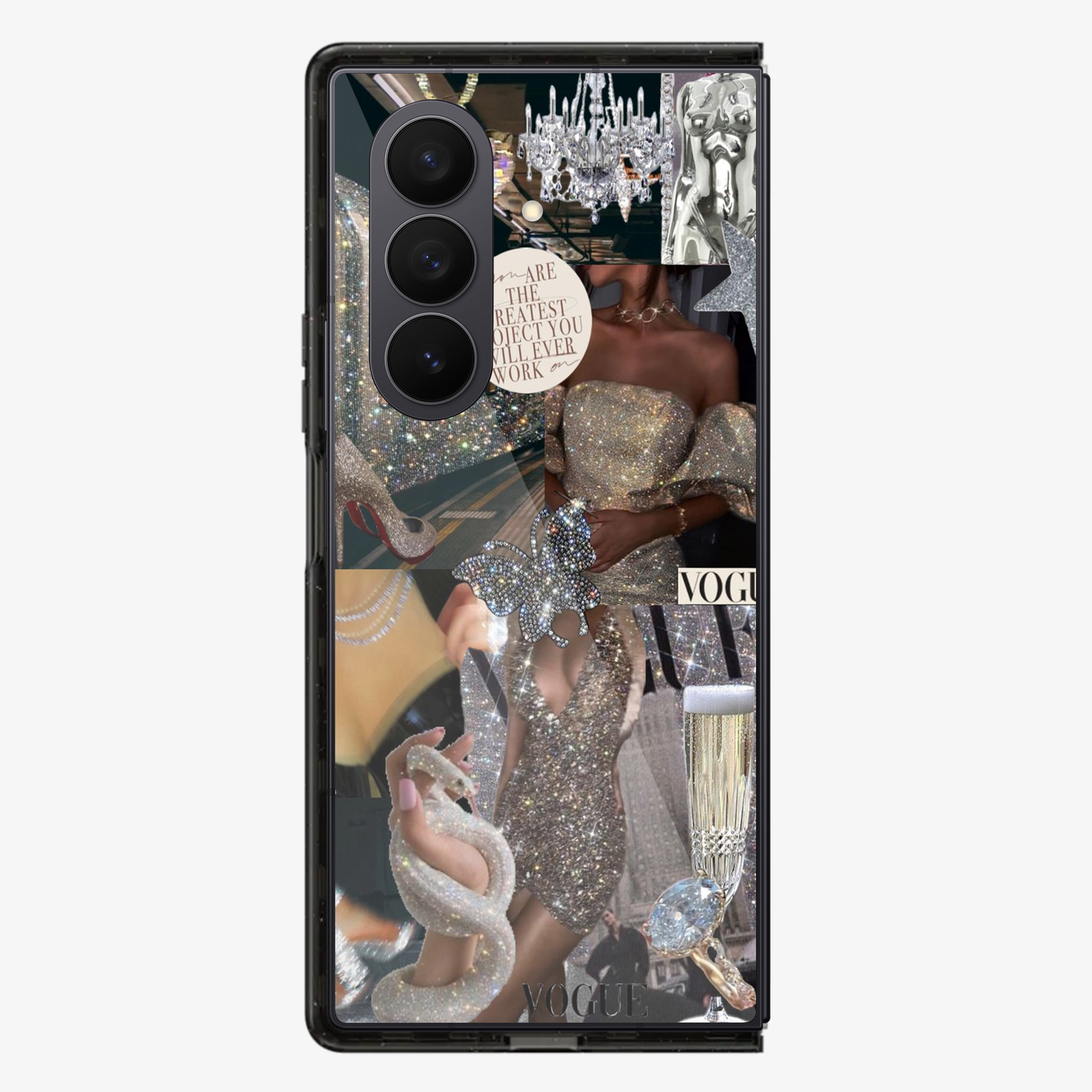 Rich Girl Samsung Z Fold Phone Case