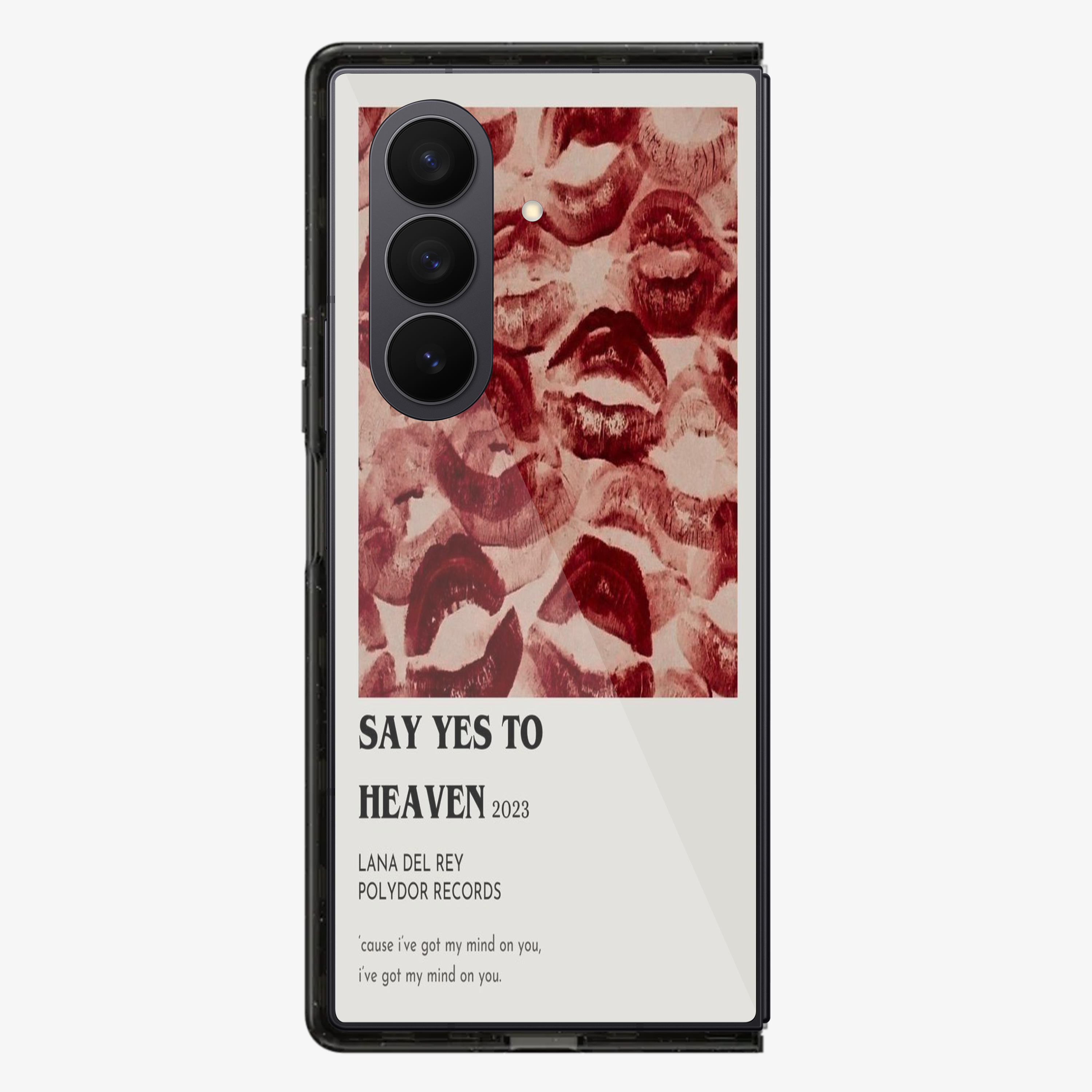 Say Yes To Heaven Album Samsung Z Fold Phone Case