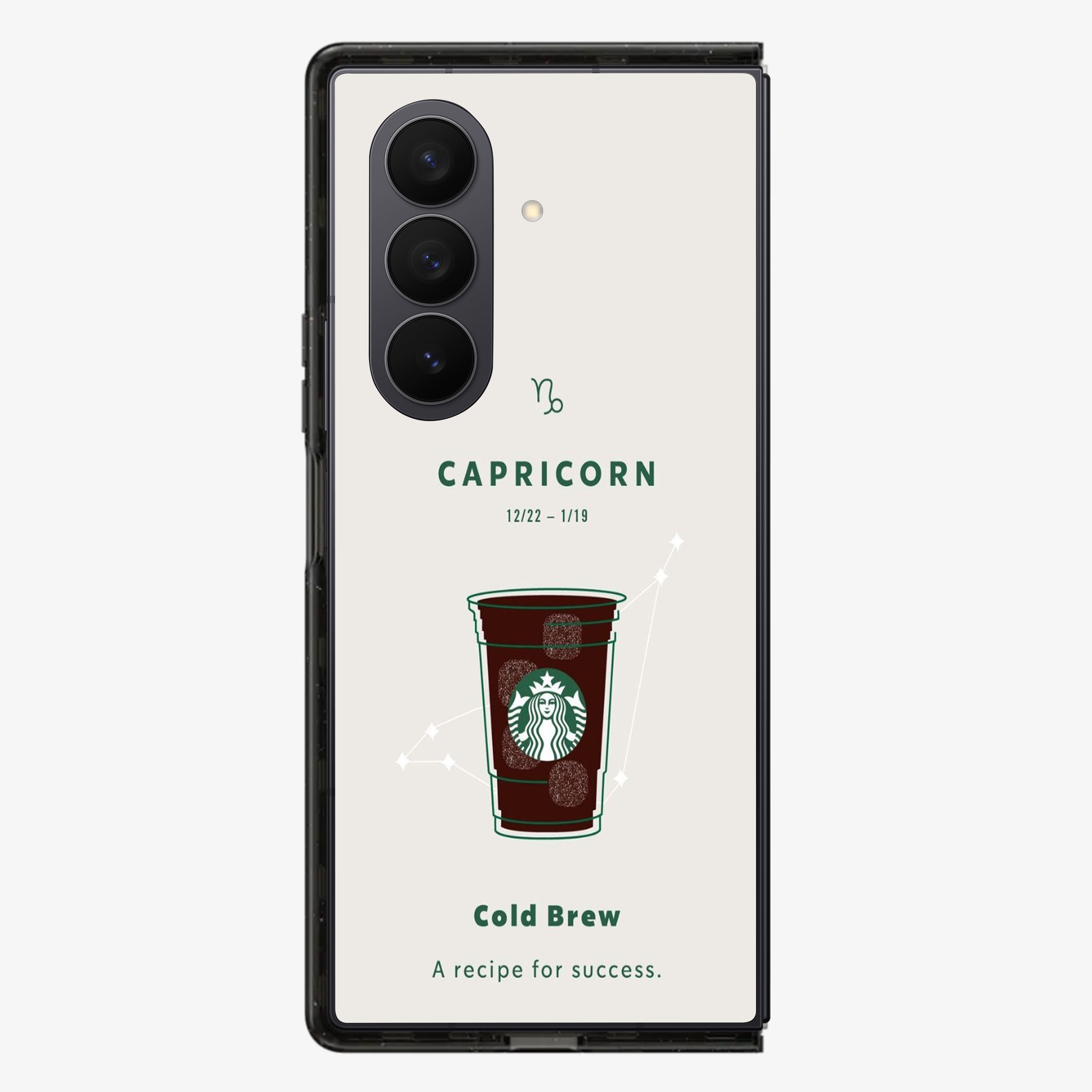 Capricorn | StarbucksSamsung Z Fold Phone Case