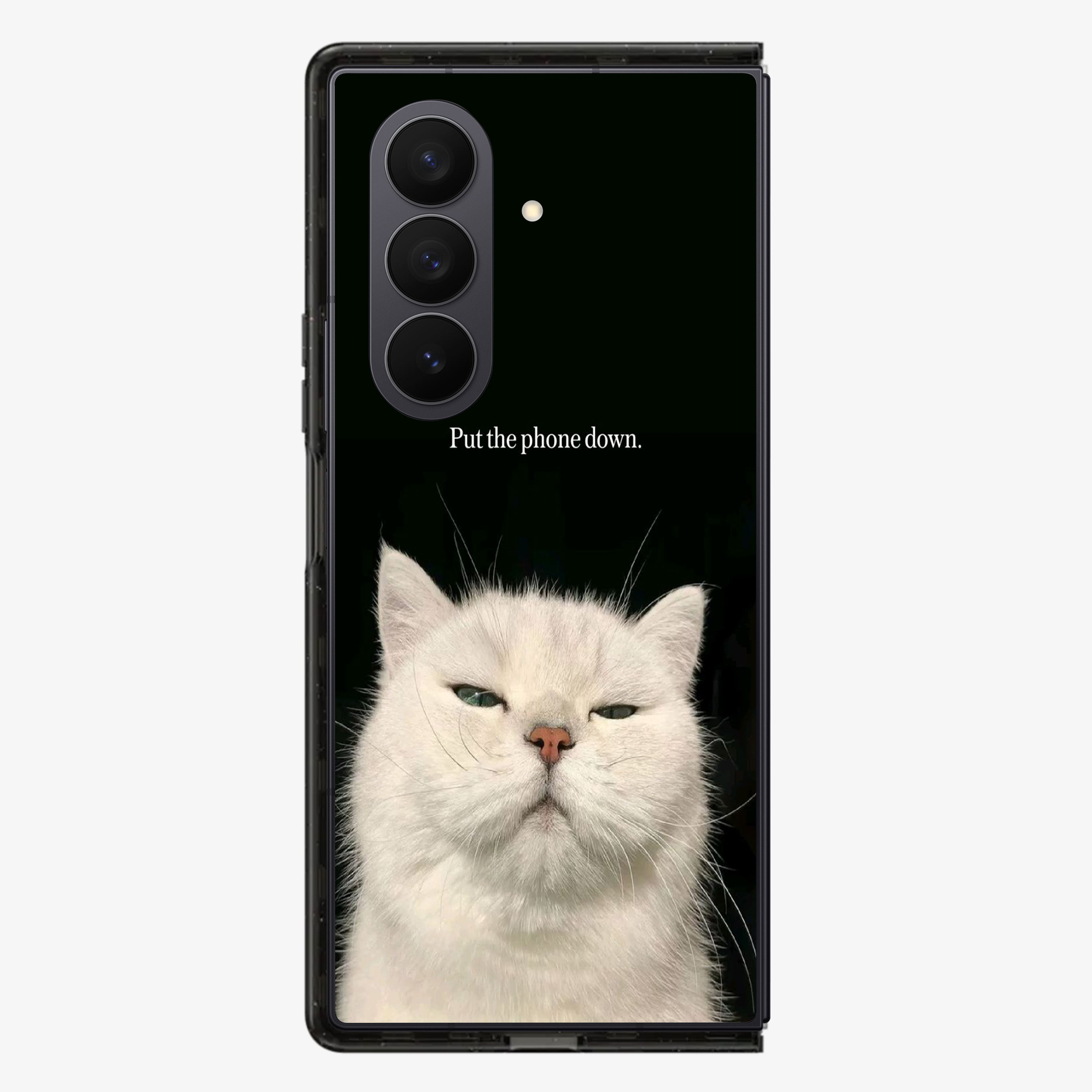 Put The Phone Down Samsung Z Fold Phone Case