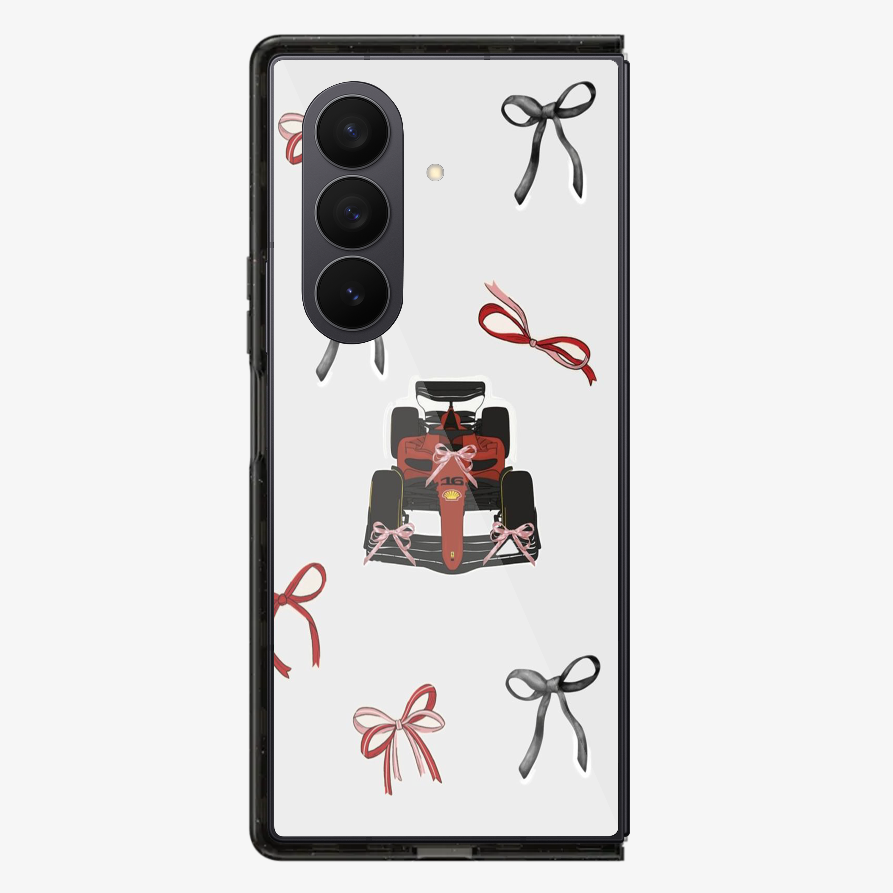 F1 X Bow Samsung Z Fold Phone Case
