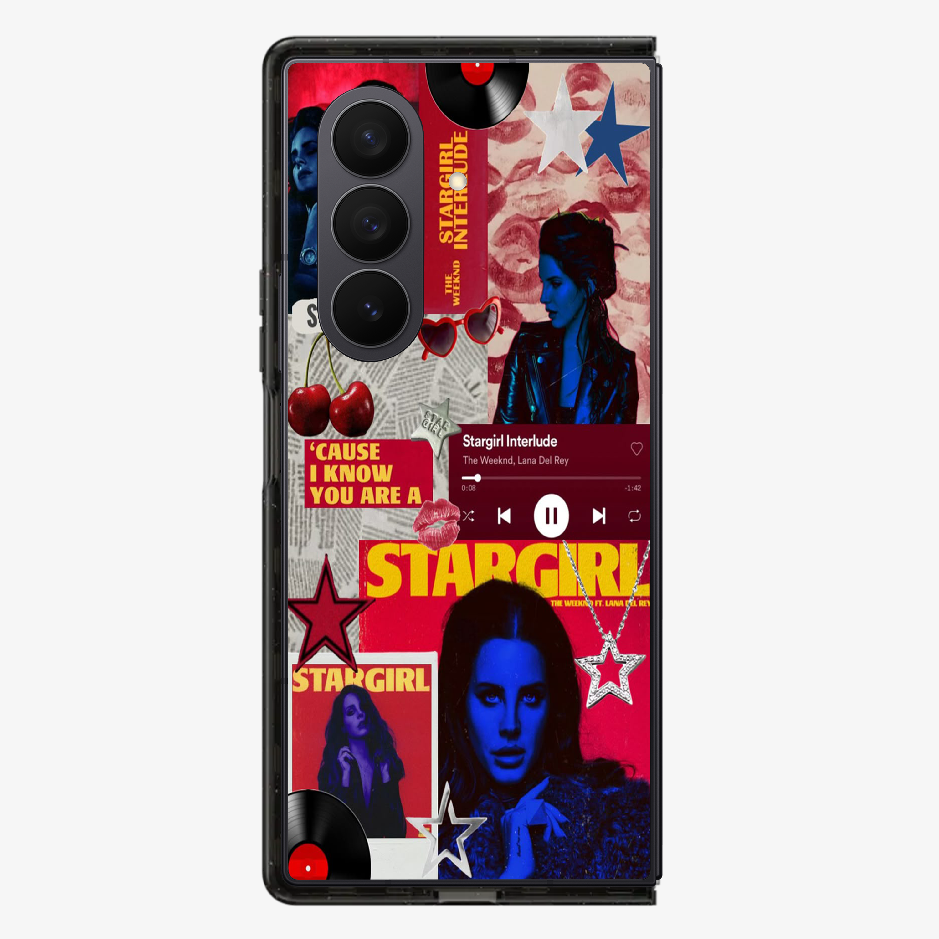 Star Girl | Two Samsung Z Fold Phone Case