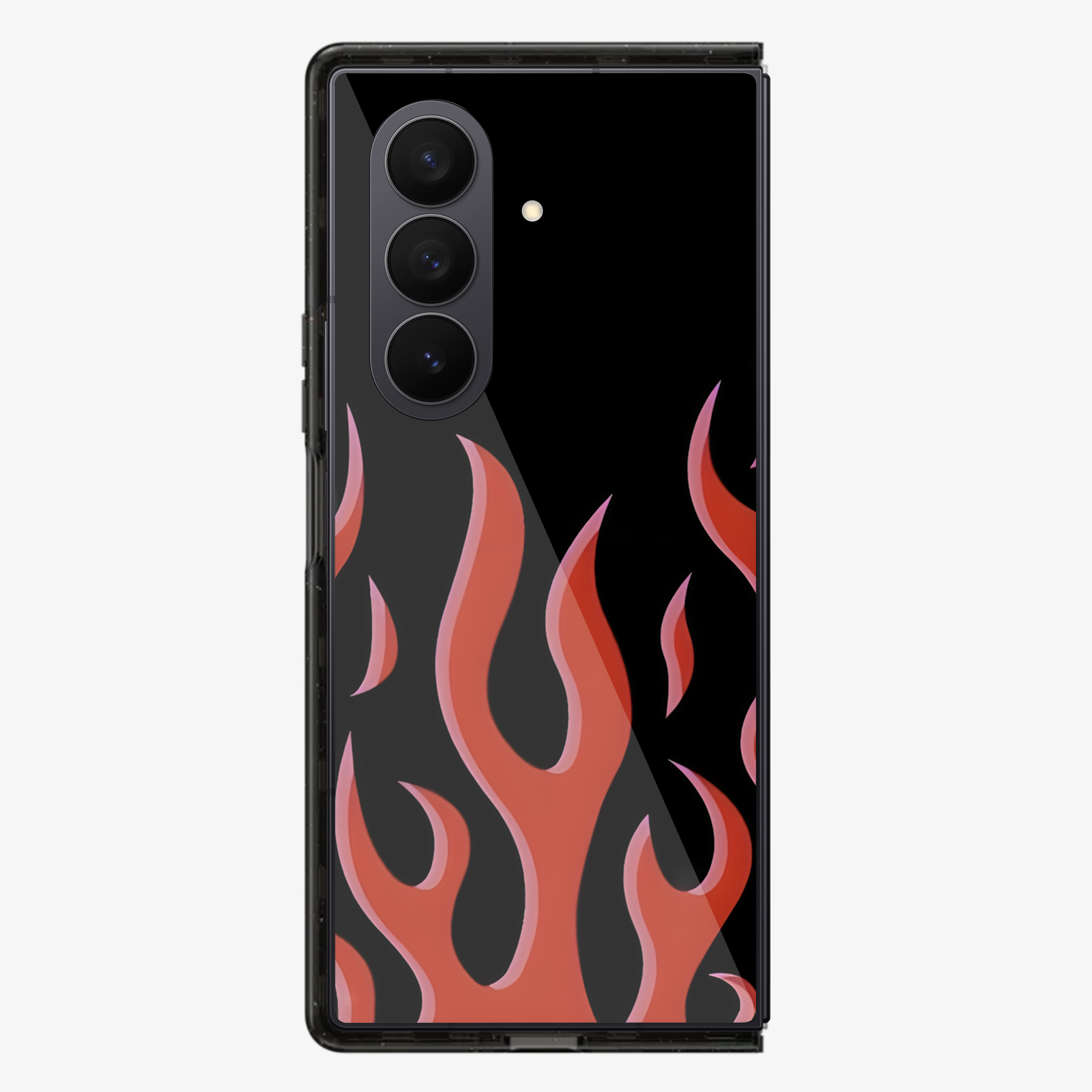 Flame | Red Samsung Z Fold Phone Case