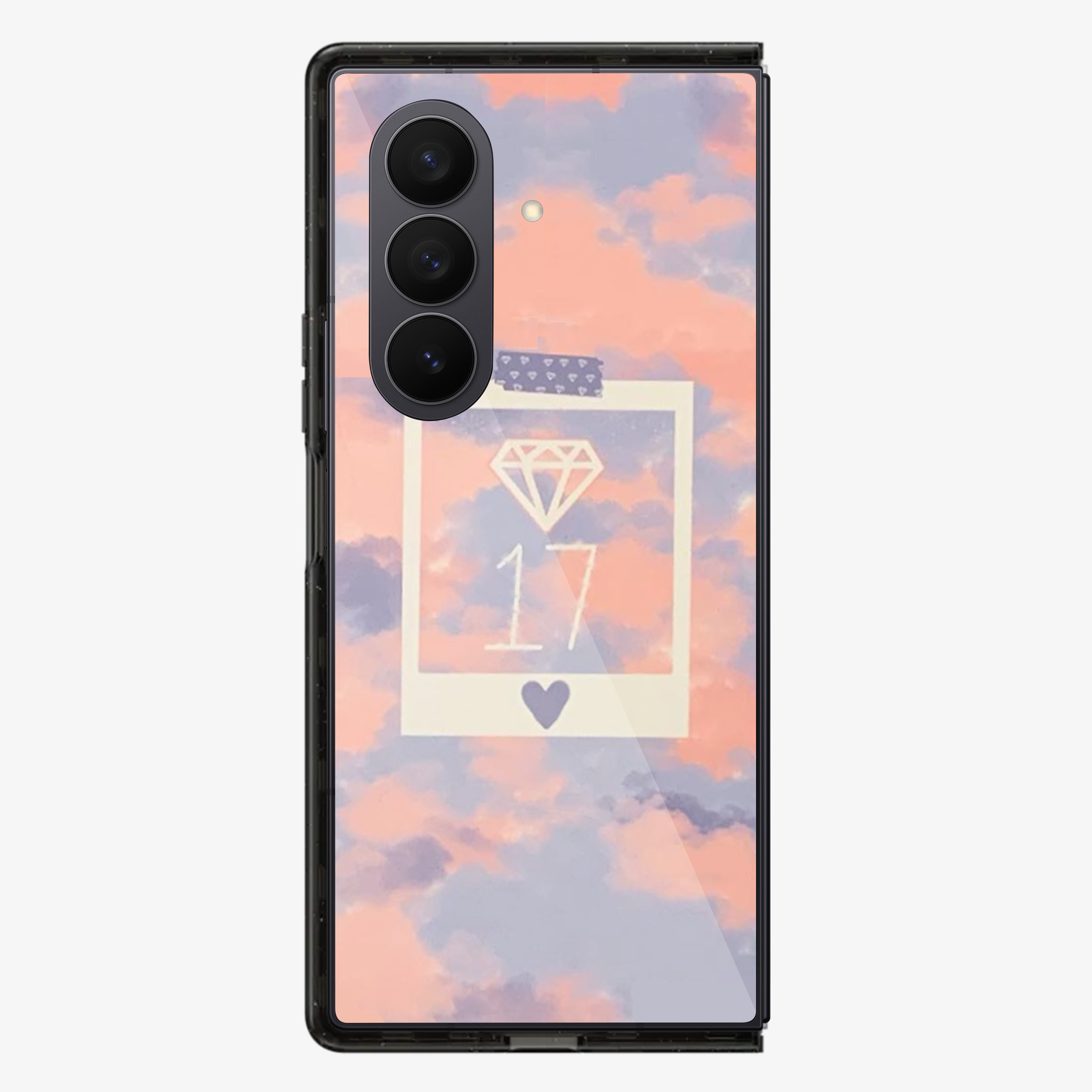 Diamond Samsung Z Fold Phone Case