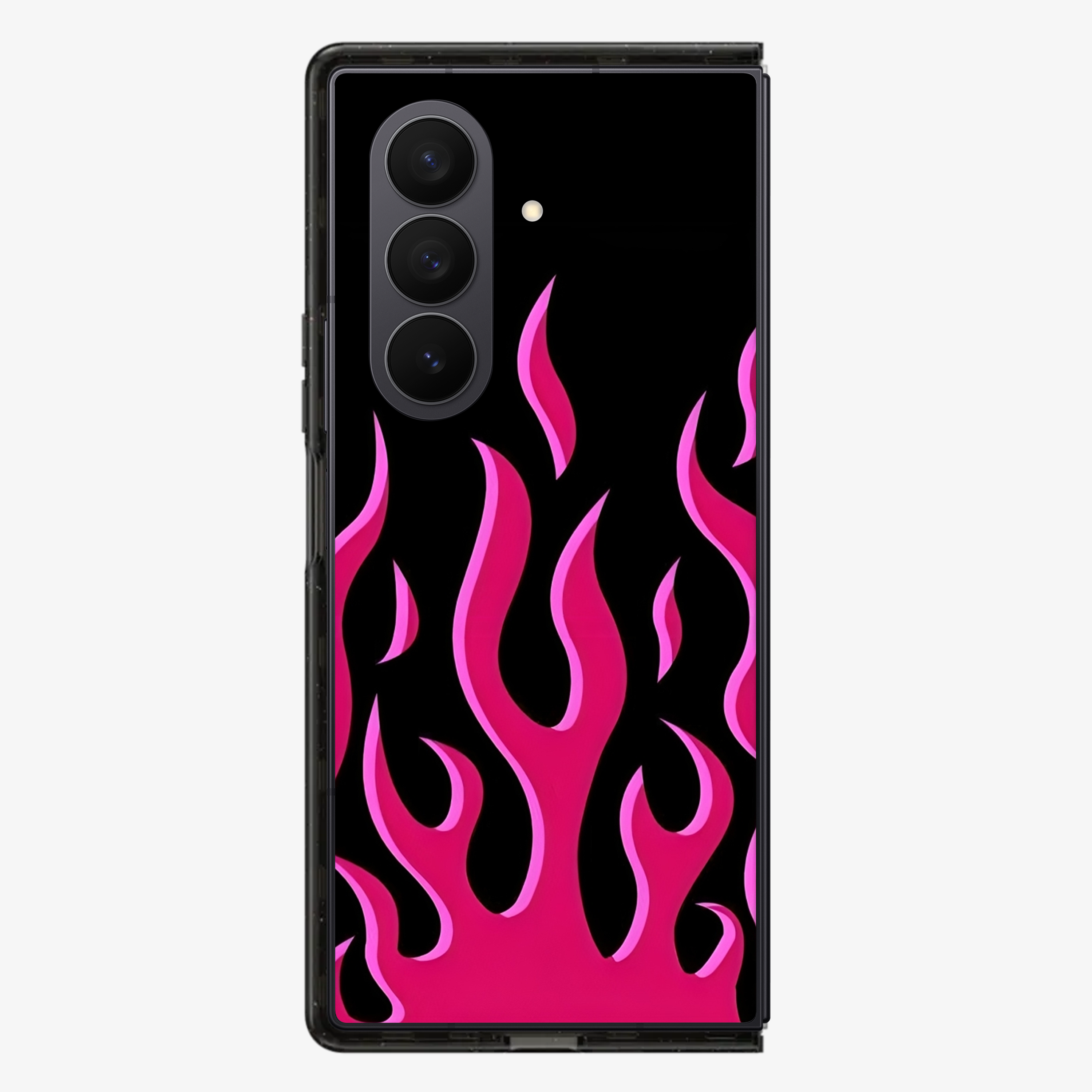 Flame | Pink Samsung Z Fold Phone Case