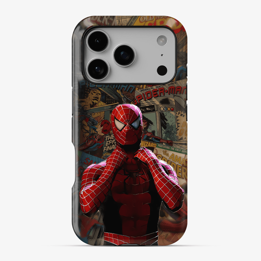 Spider-Man Comic Wall Phone Case premium designer phone case