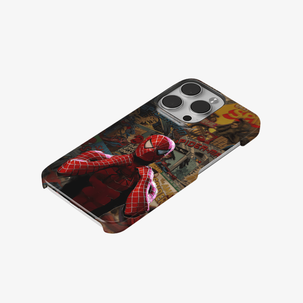 Spider-Man Comic Wall Phone Case