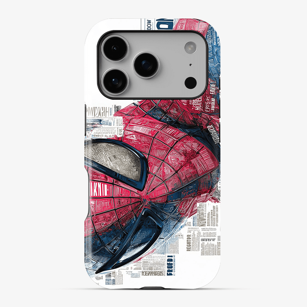 Spider-Man Mask Close-Up Phone Case premium designer phone case