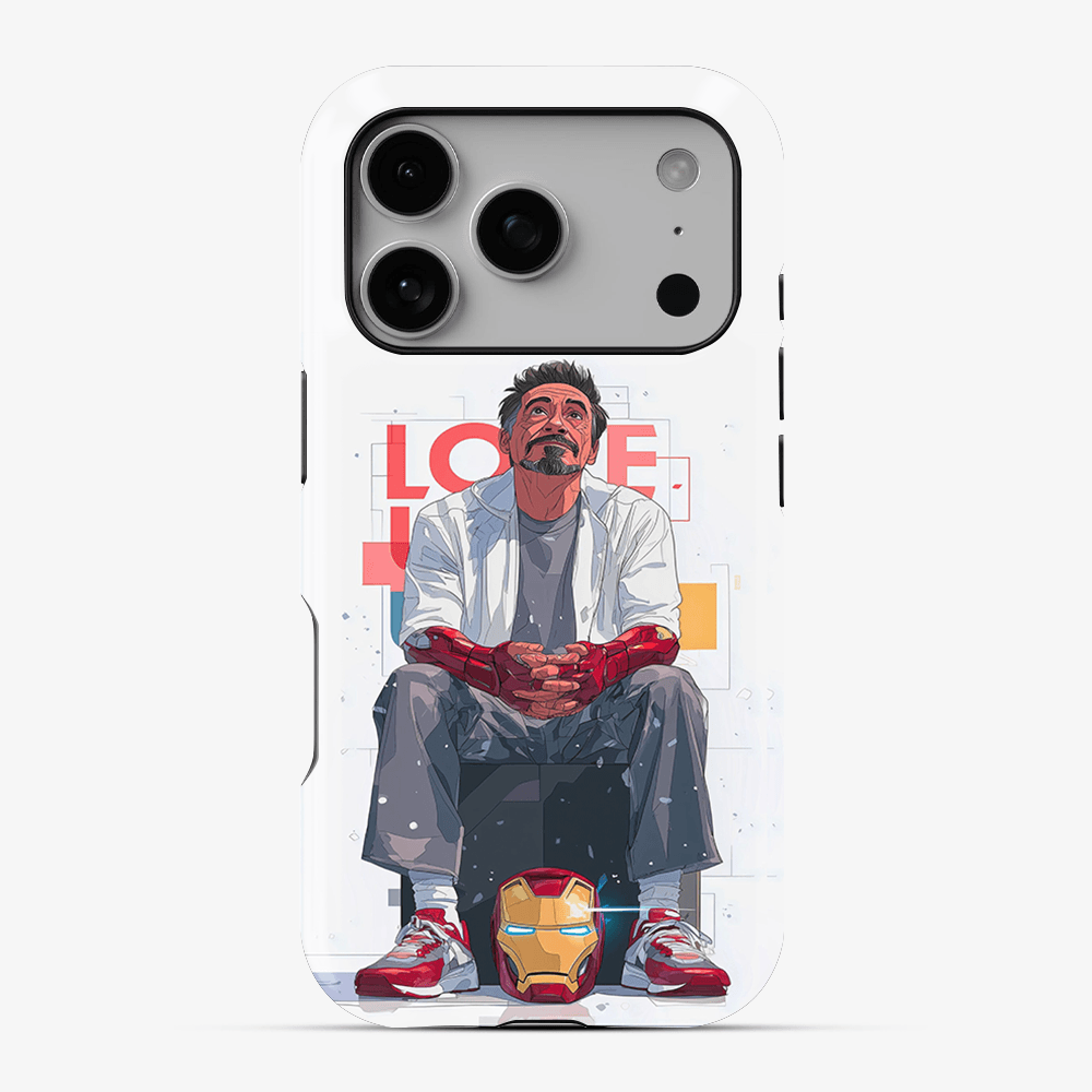 Love You 3000 Iron Man Tribute Phone Case premium designer phone case