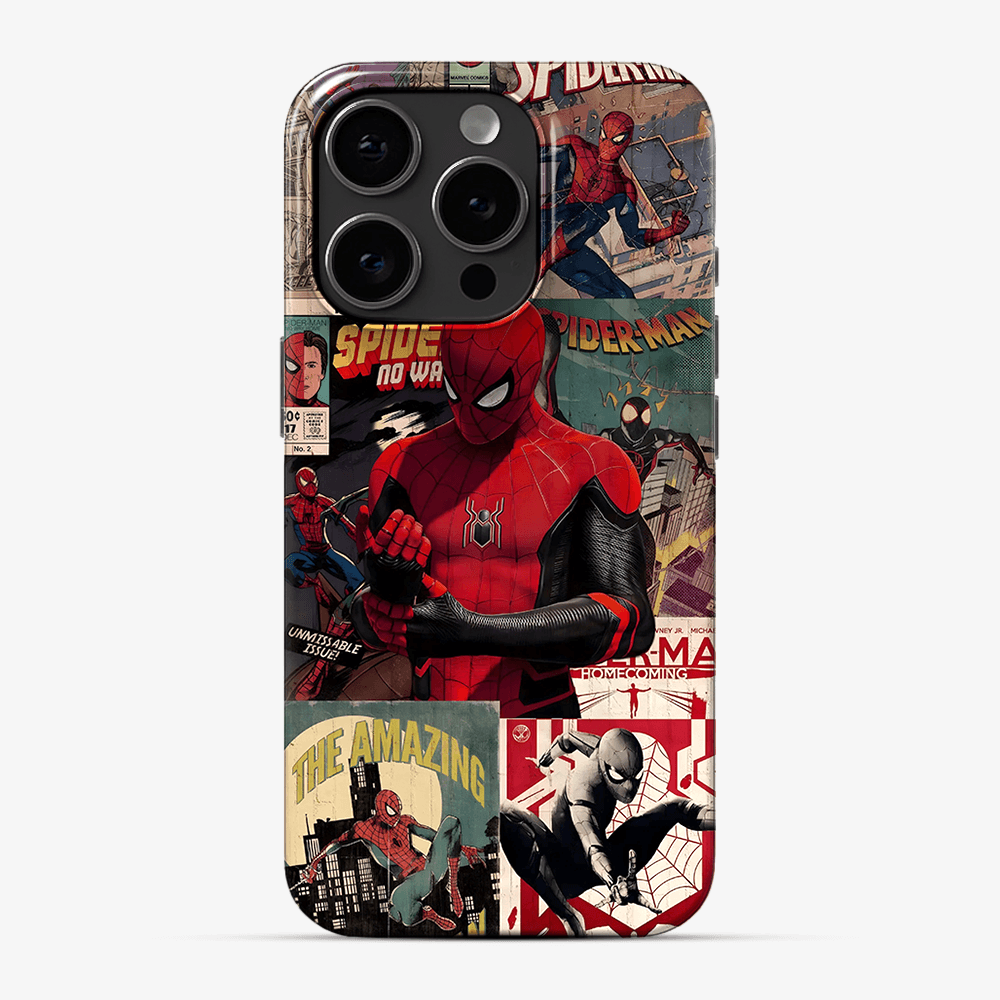 Spider-Man Vintage Comic Phone Case