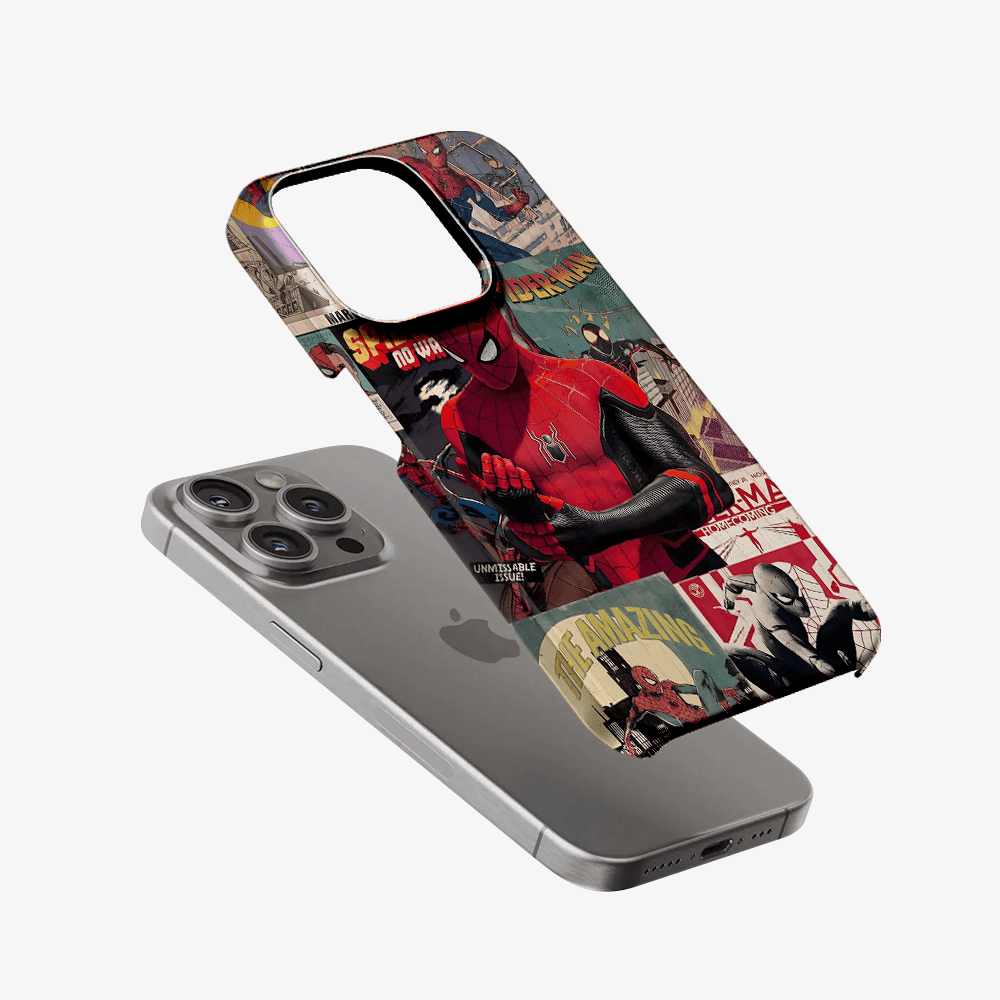 Spider-Man Vintage Comic Phone Case