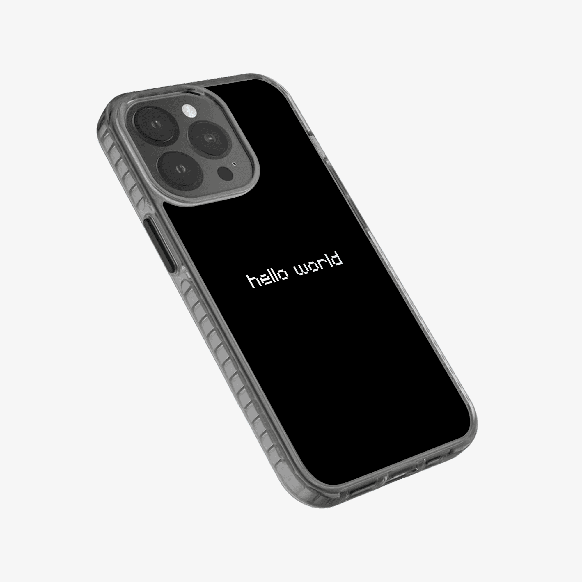 Hello World Minimal Phone Case