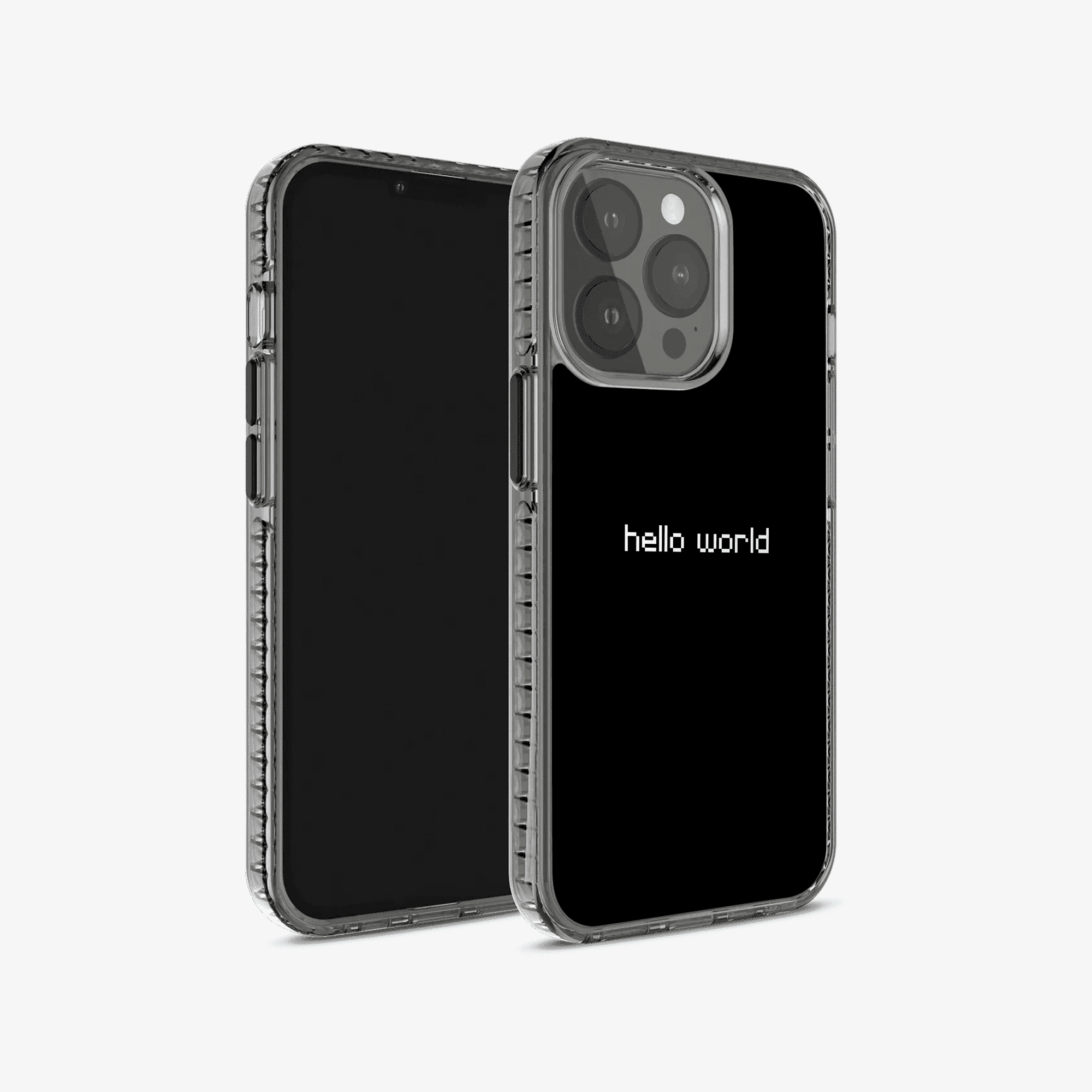 Hello World Minimal Phone Case