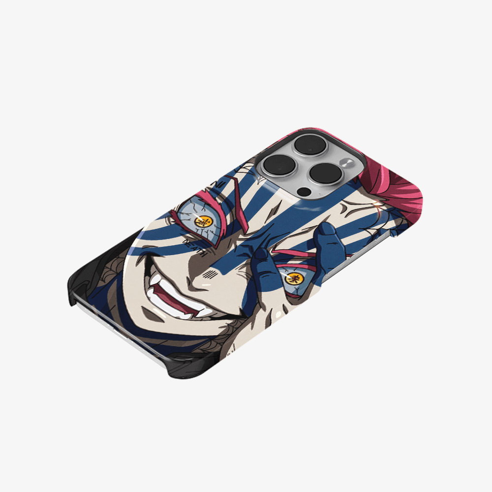 Akaza Demon Close-Up Phone Case