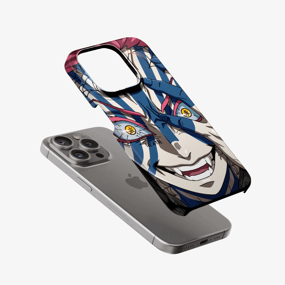 Akaza Demon Close-Up Phone Case