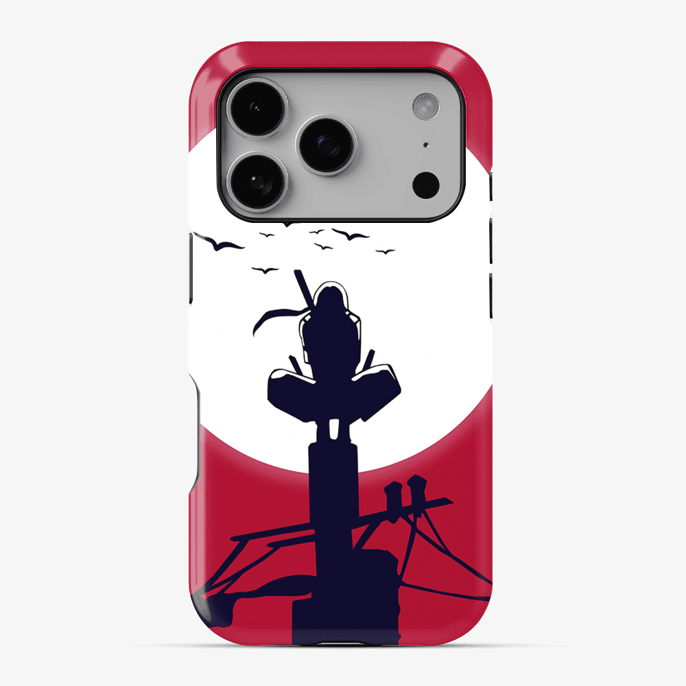 Itachi Moon Silhouette Phone Case premium designer phone case