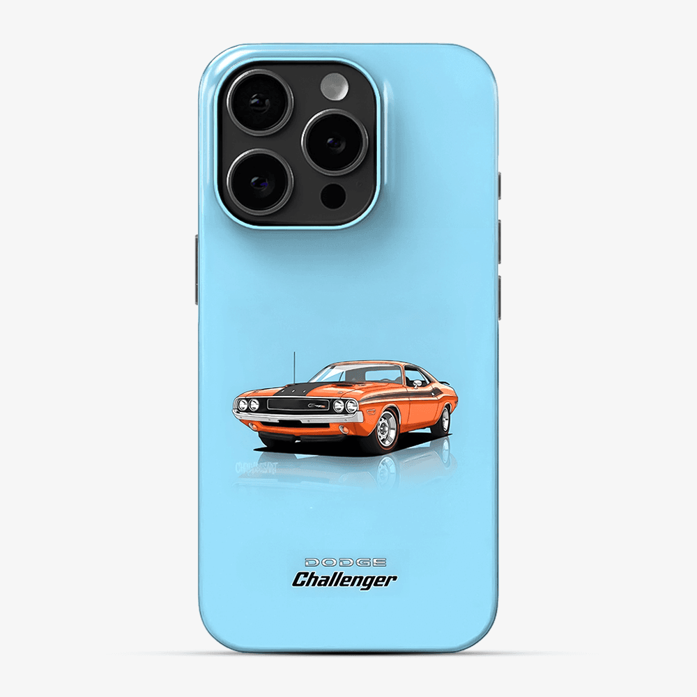 Classic Muscle Car Minimal Phone Case
