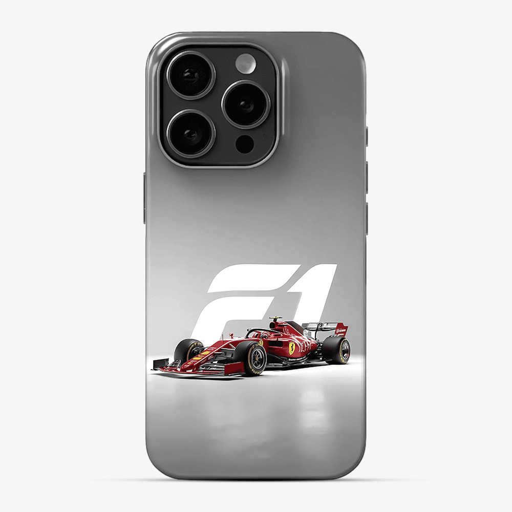 Formula Racer Minimal Phone Case