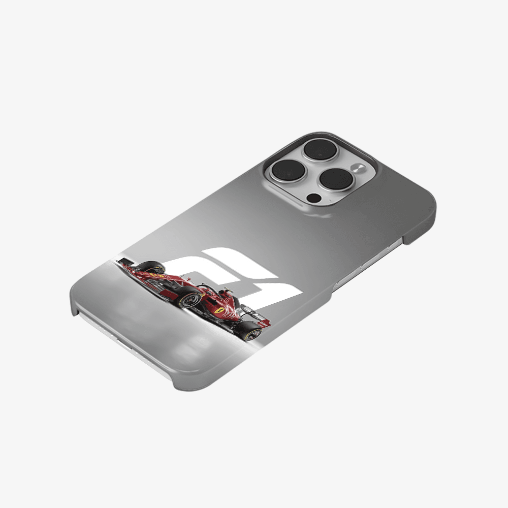 Formula Racer Minimal Phone Case