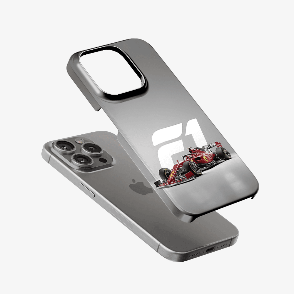 Formula Racer Minimal Phone Case