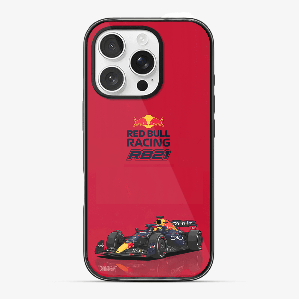 Blue Formula Racer Phone Case