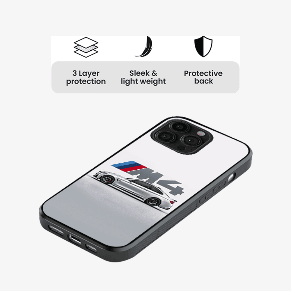 Performance Sedan Minimal Phone Case