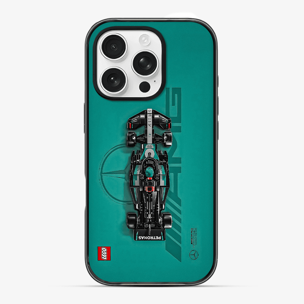 Formula Racer Blueprint Phone Case