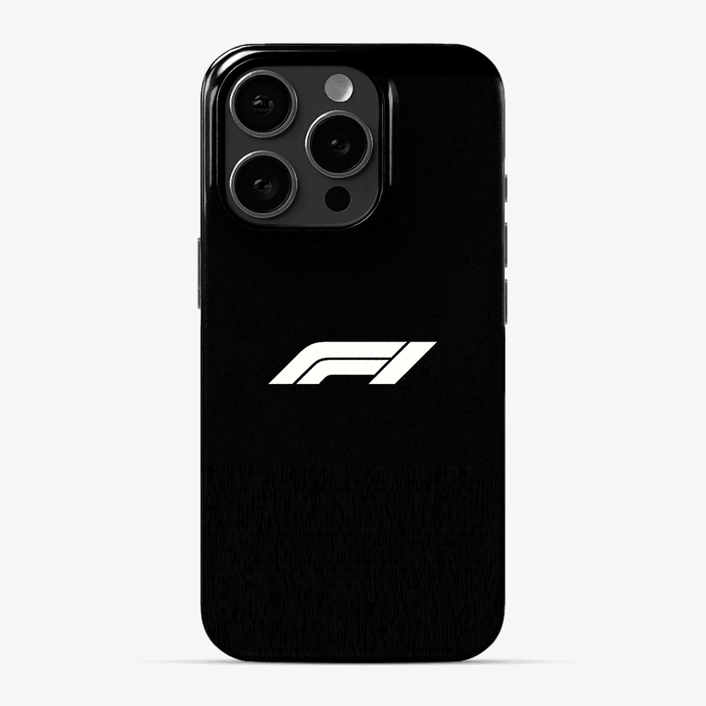 Formula Racer Black Minimal Phone Case